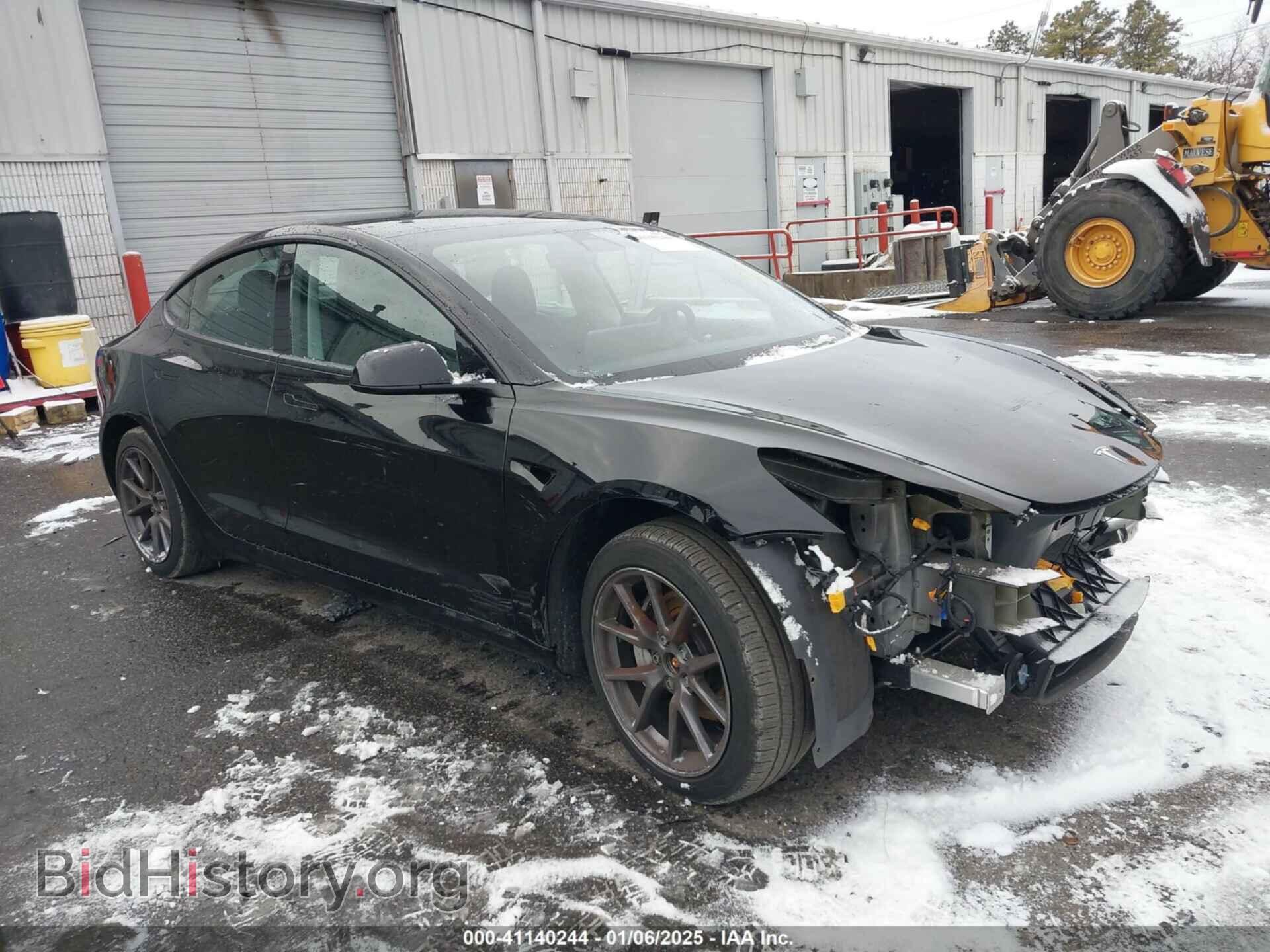 Photo 5YJ3E1EB4MF055511 - TESLA MODEL 3 2021