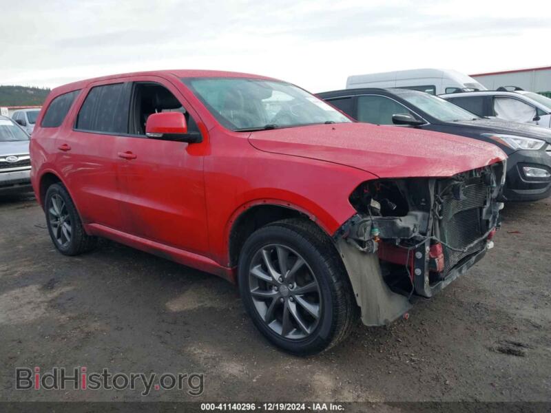 2017 Dodge DURANGO GT (VIN 1C4RDJDG6HC847852) — photo 1 of 17, IAAI, damage: front end