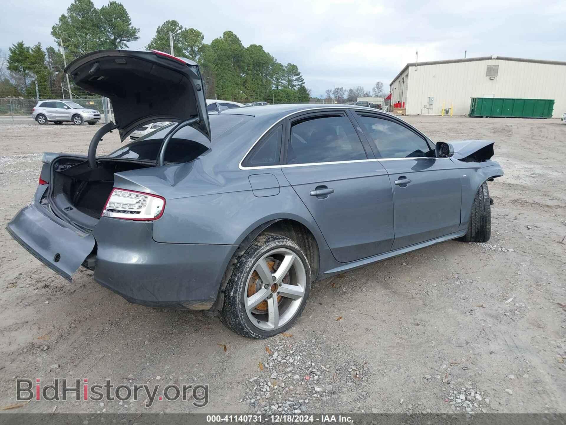 2012 AUDI A4 - VIN: WAUFFAFL3CA113274 - Photo 4