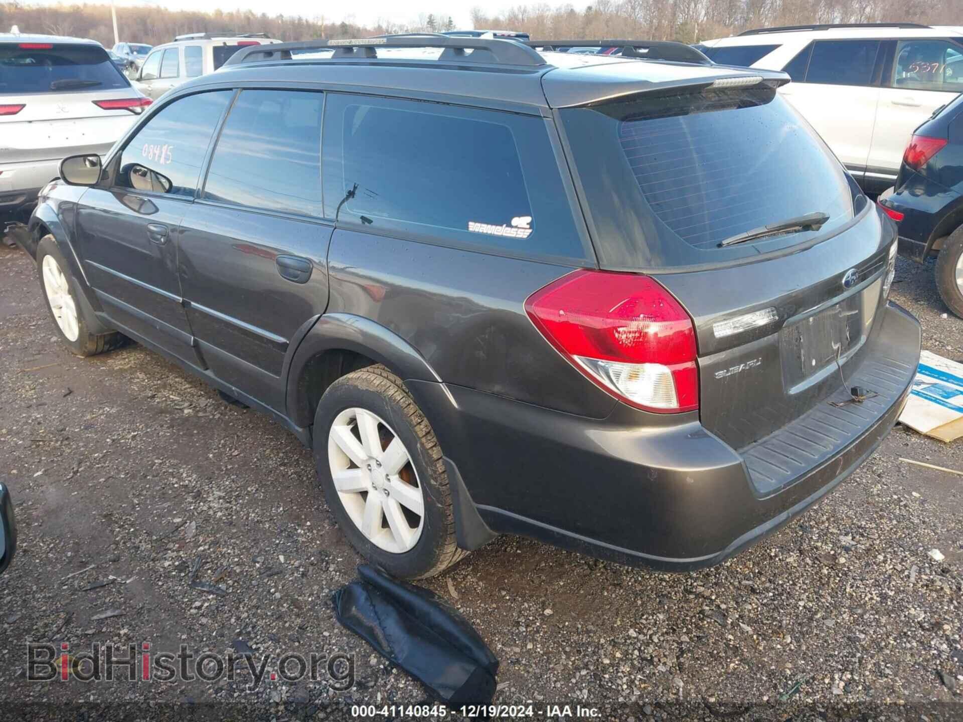 2009 SUBARU OUTBACK - VIN: 4S4BP61C697326580 - Фото 3