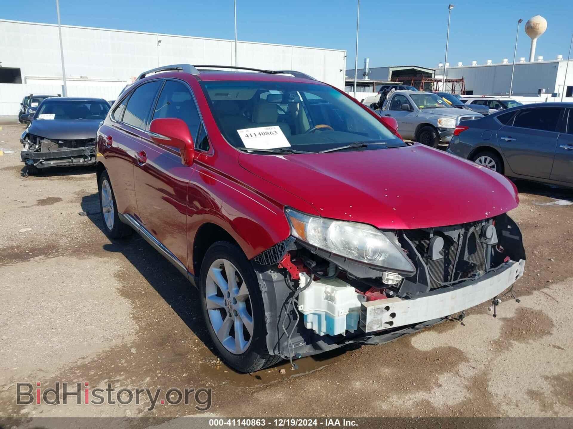 Photo 2T2ZK1BA1CC081805 - LEXUS RX 350 2012