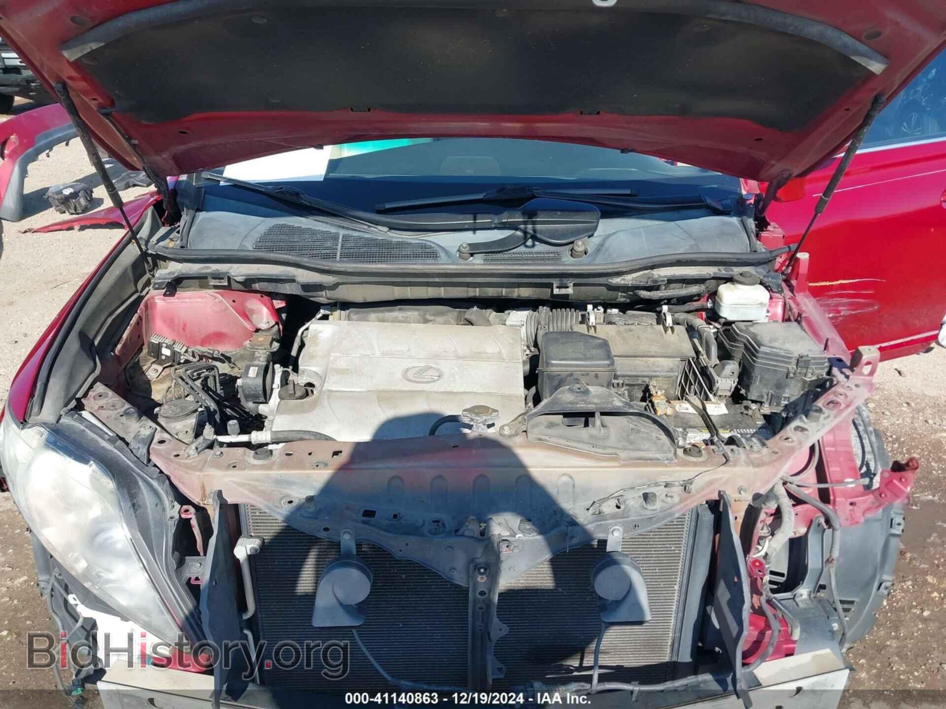 2012 LEXUS RX 350 - VIN: 2T2ZK1BA1CC081805 - Фото 10