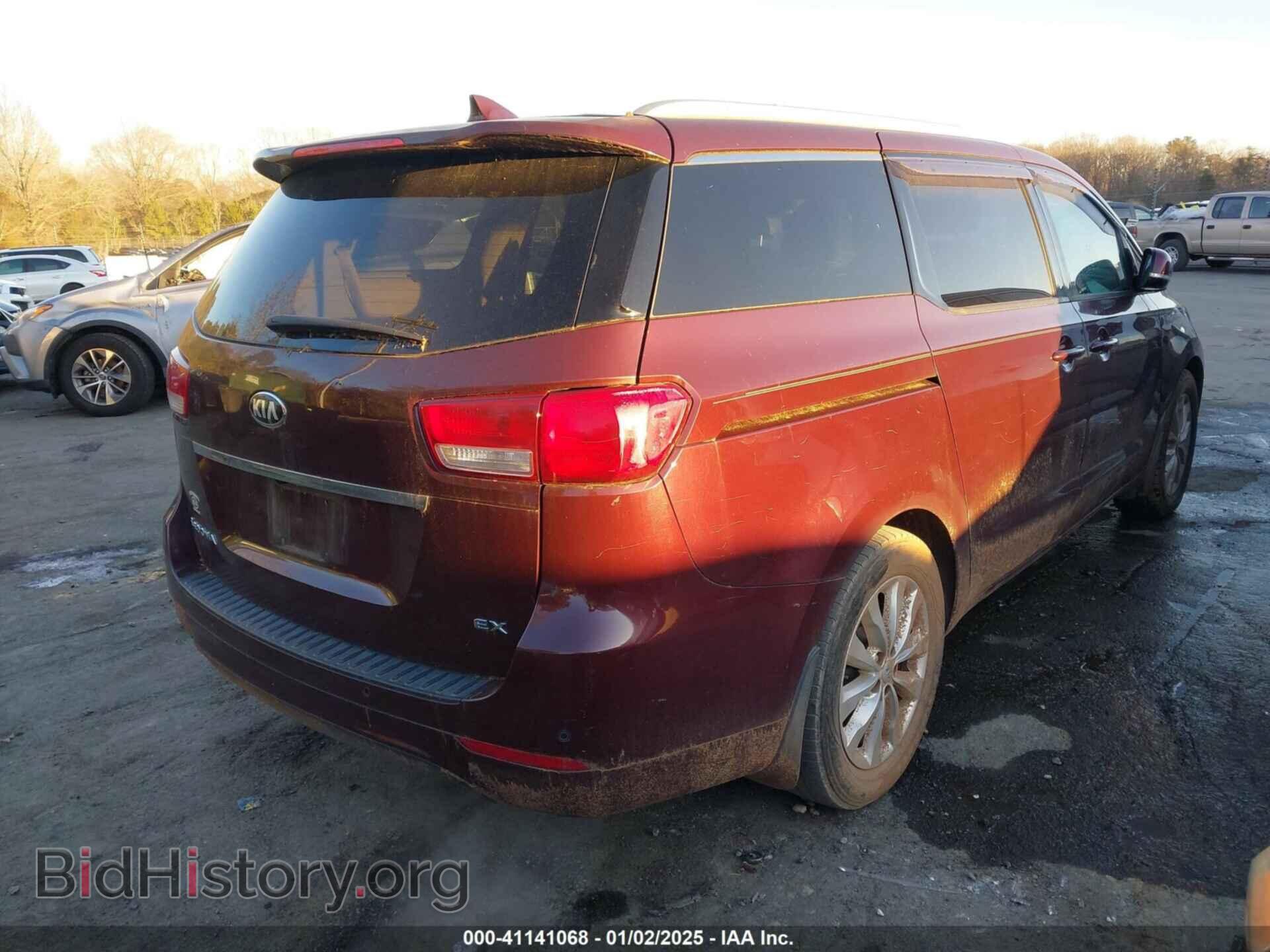 2015 KIA SEDONA - VIN: KNDMC5C19F6024362 - Фото 4