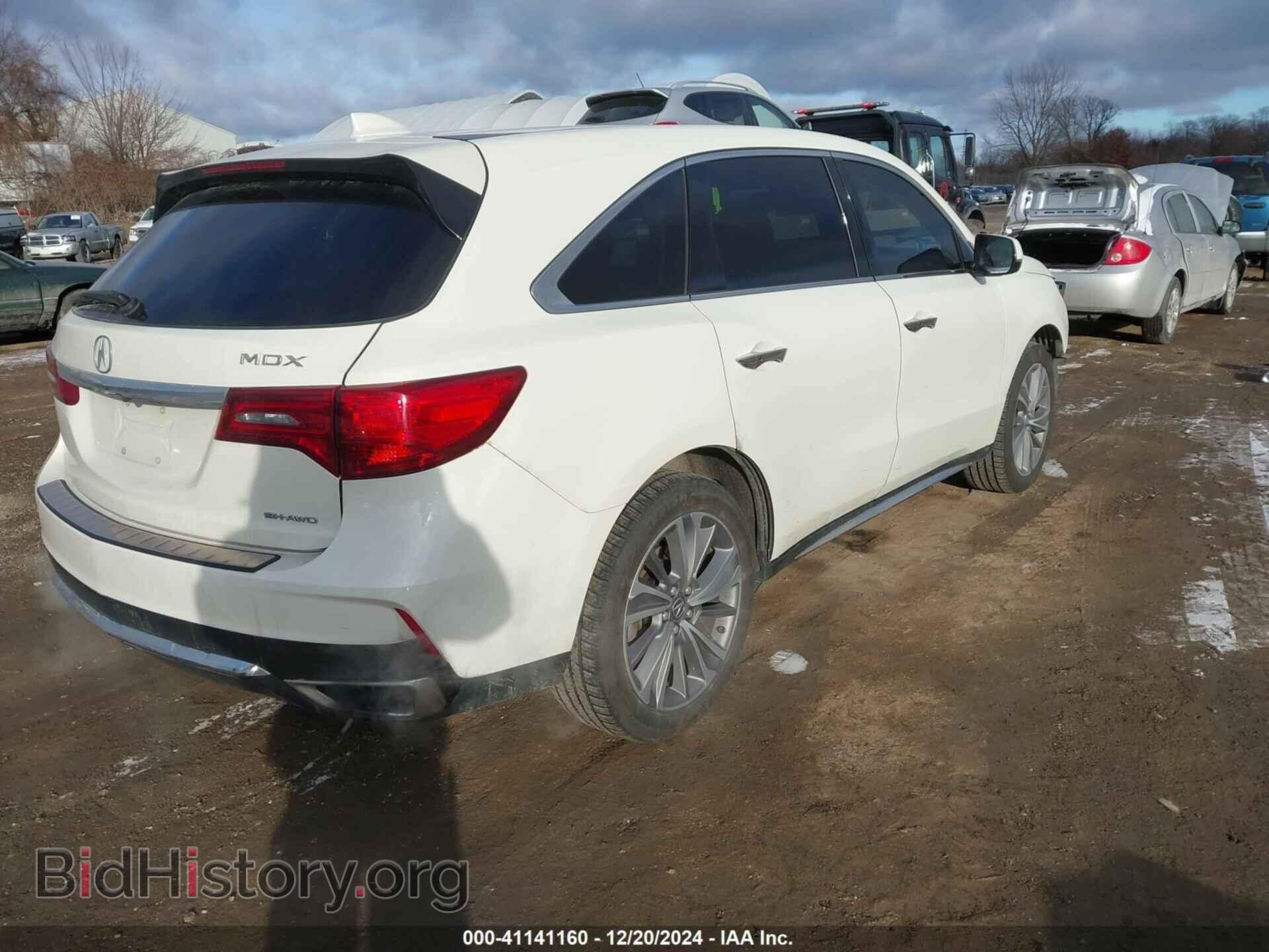2017 ACURA MDX - VIN: 5FRYD4H55HB018794 - Фото 4
