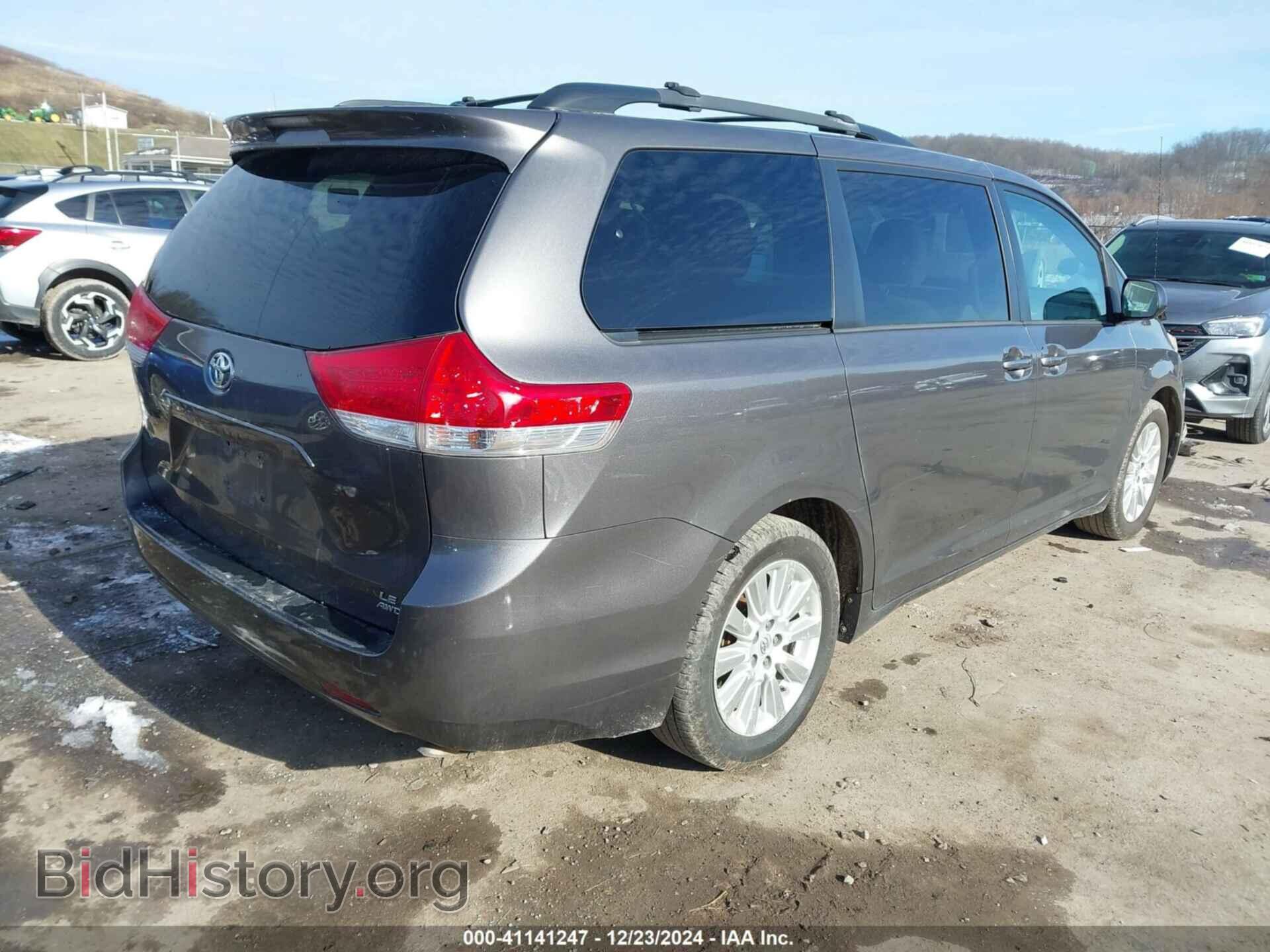 2013 TOYOTA SIENNA - VIN: 5TDJK3DC8DS056730 - Фото 4