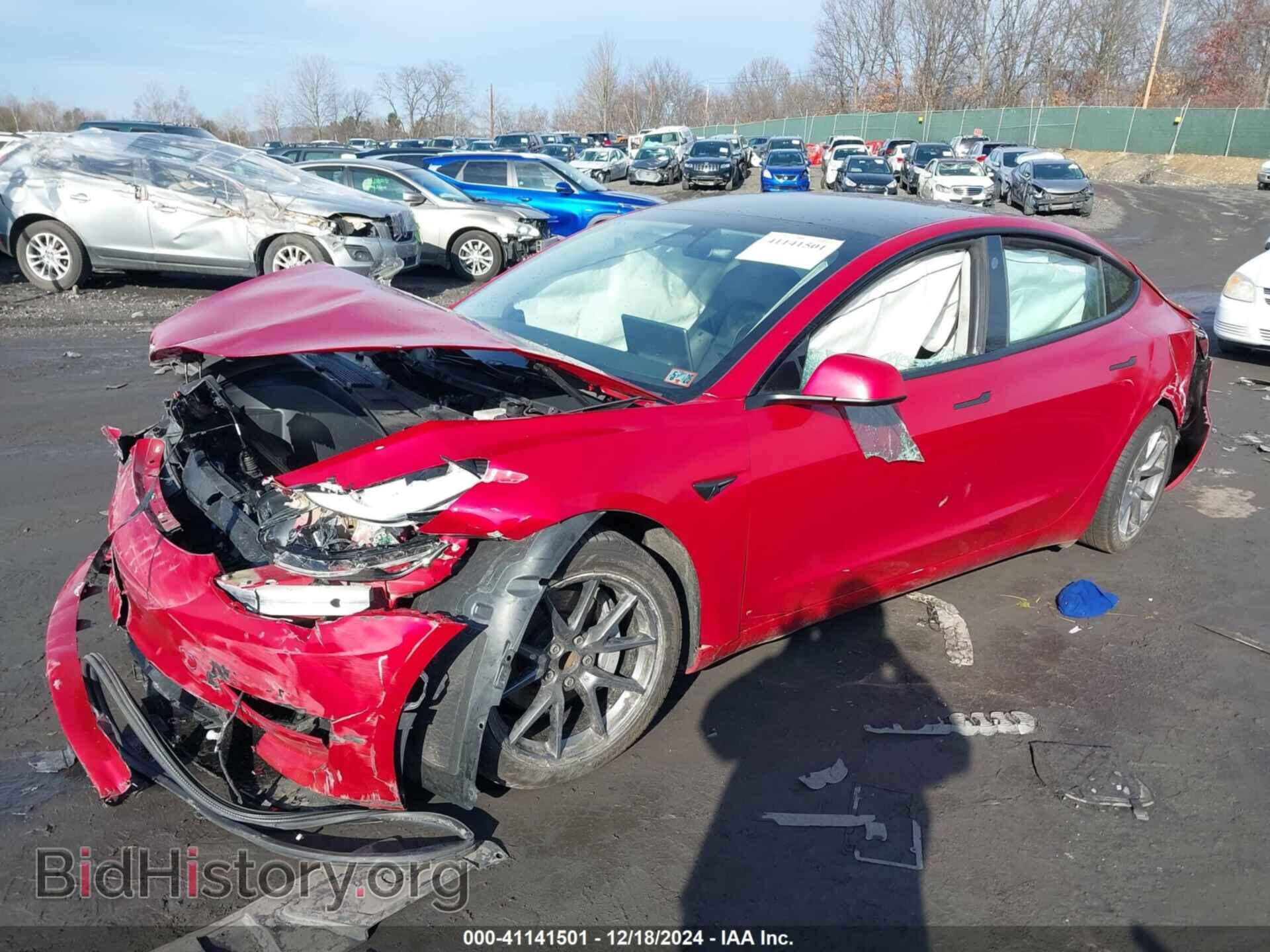 2023 TESLA MODEL 3 - VIN: 5YJ3E1EA6PF511777 - Фото 2