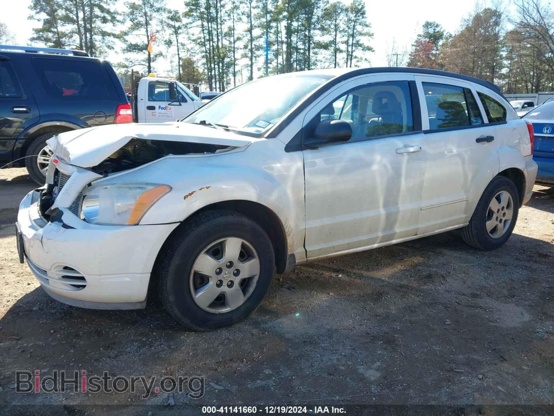 2007 DODGE CALIBER - VIN: 1B3HB28B07D549443 - Фото 2
