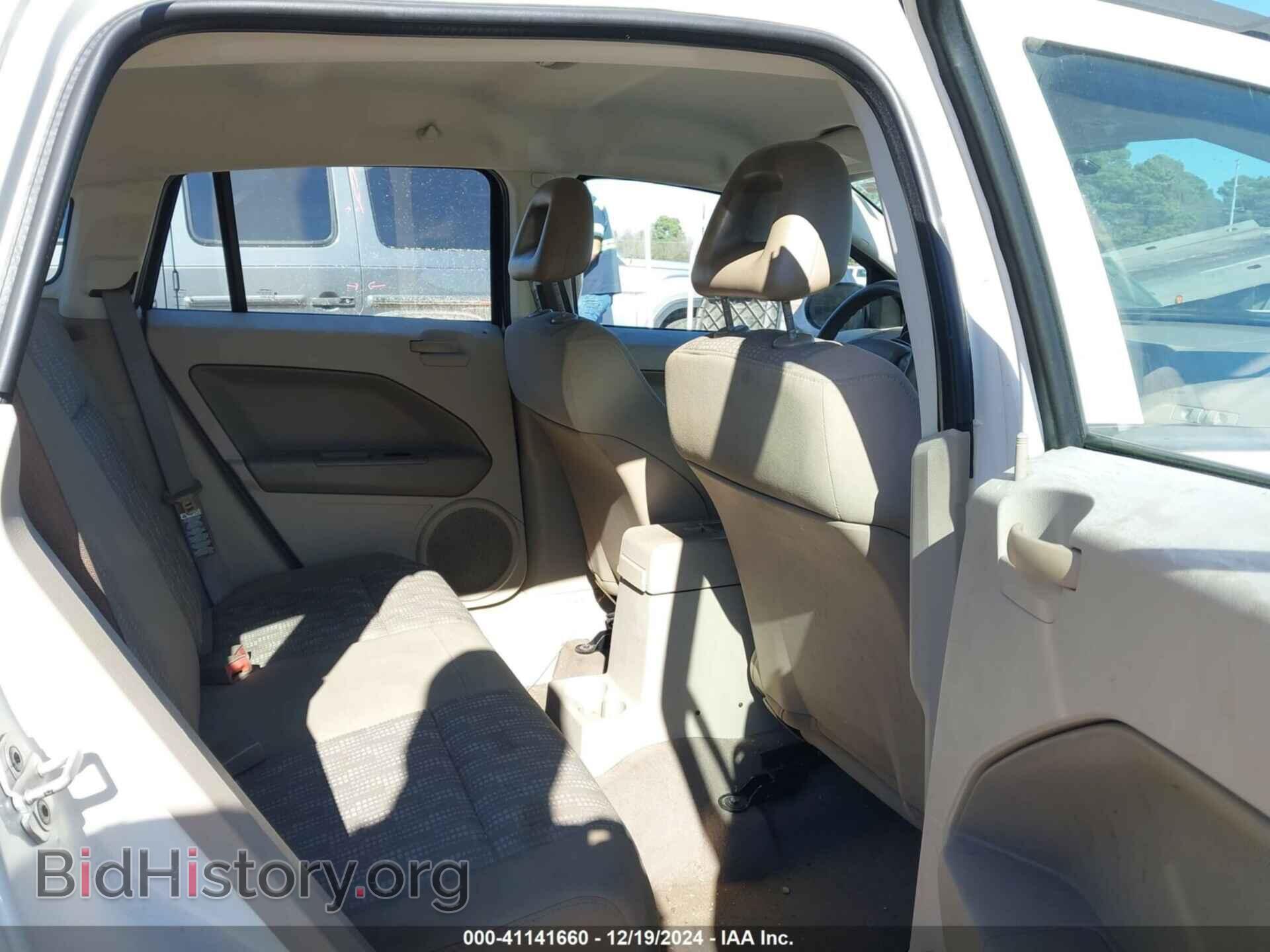 2007 DODGE CALIBER - VIN: 1B3HB28B07D549443 - Фото 8
