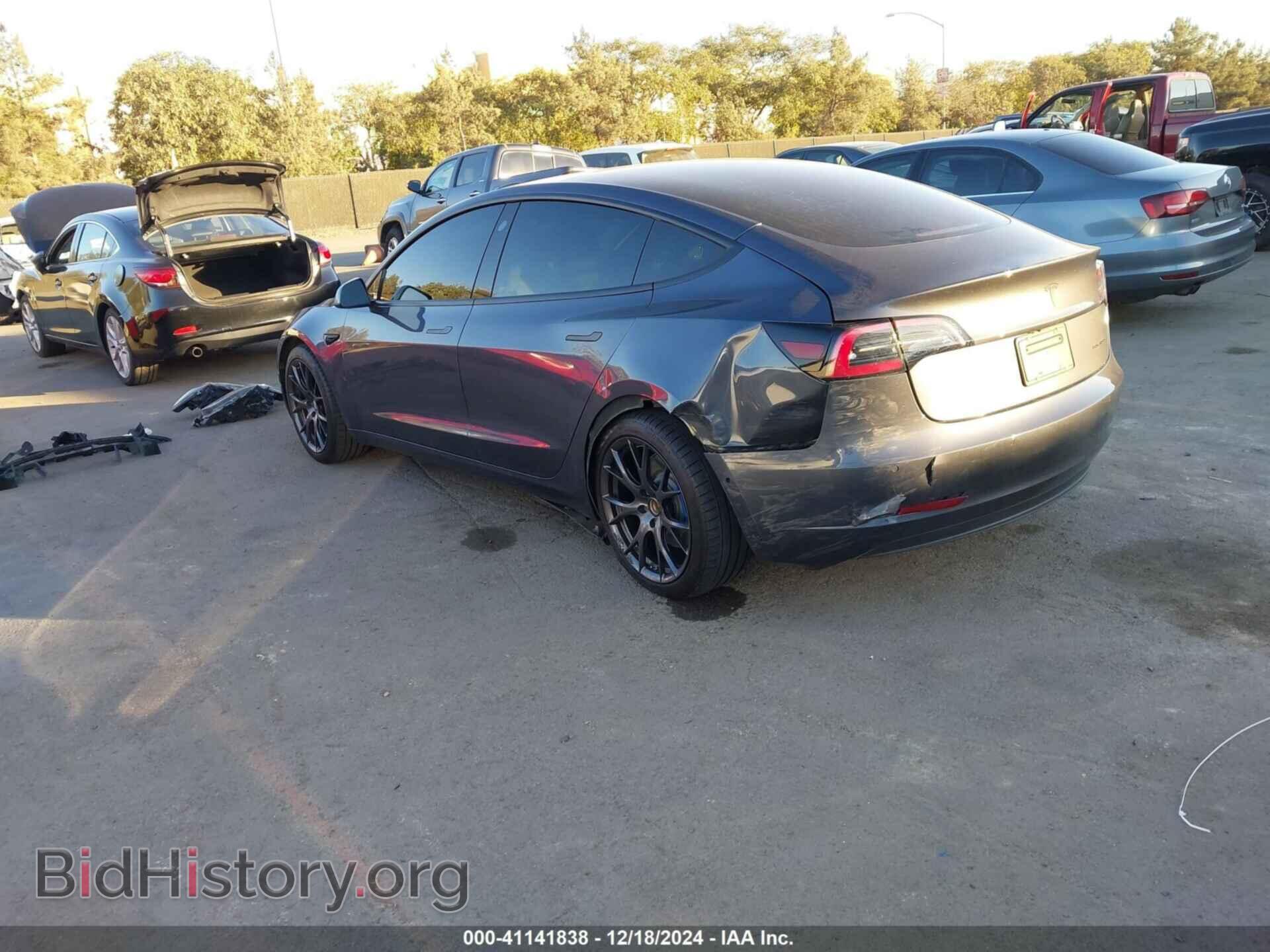2019 TESLA MODEL 3 - VIN: 5YJ3E1EB9KF191825 - Фото 3