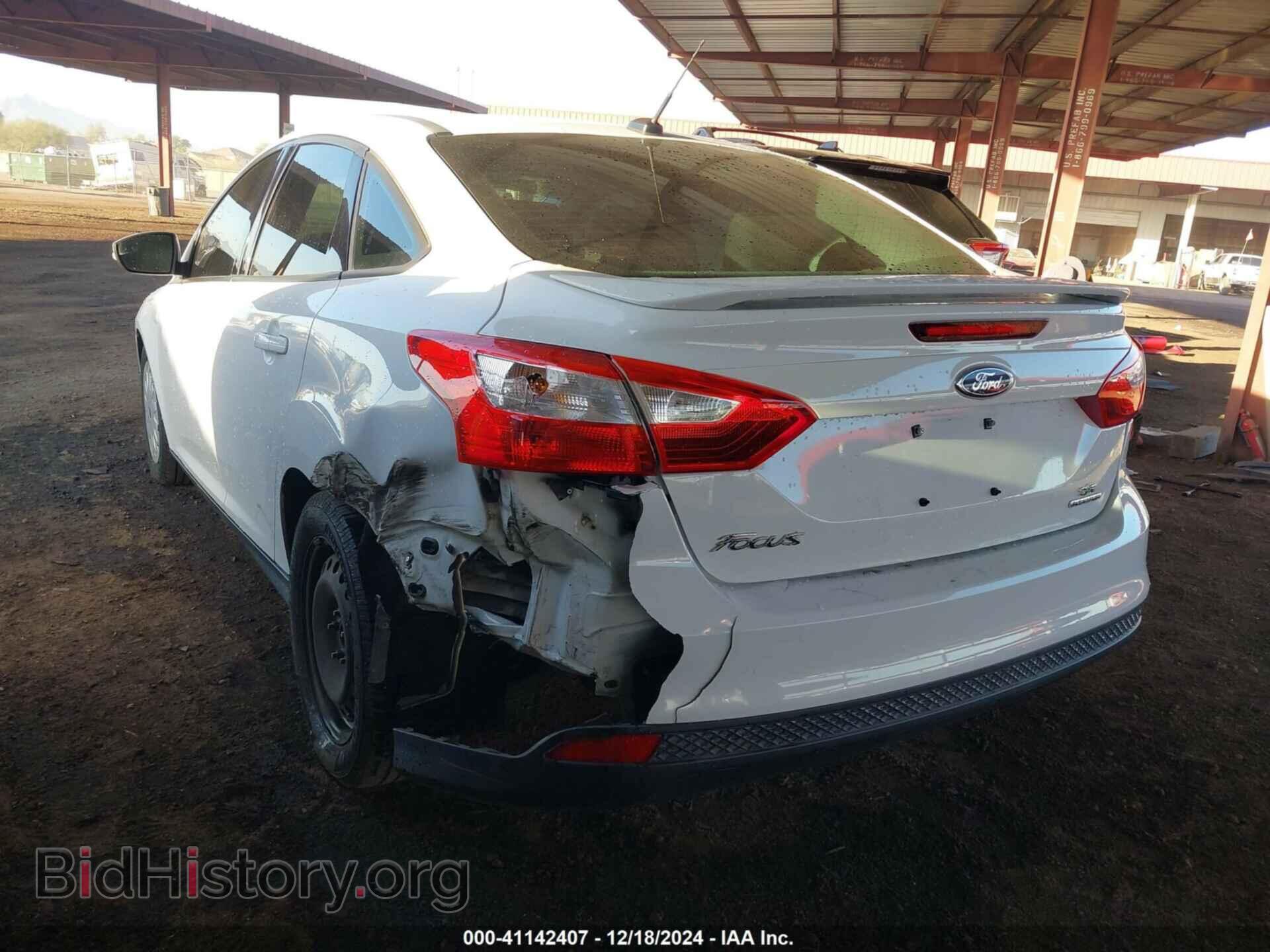 2013 FORD FOCUS - VIN: 1FADP3F20DL327659 - Фото 3