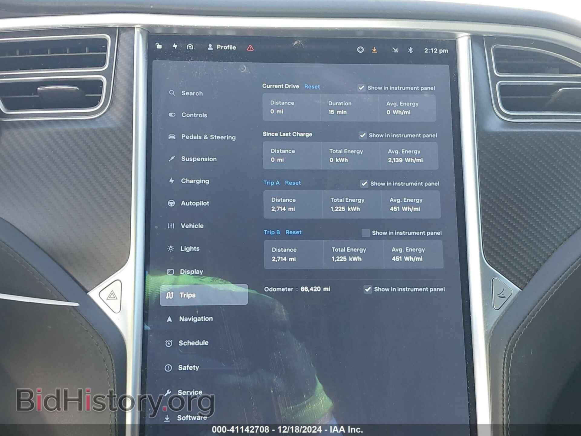 2017 TESLA MODEL S - VIN: 5YJSA1E44HF233321 - Фото 7