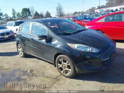 2016 Ford FIESTA SE, черный — VIN 3FADP4EJXGM198007, IAAI