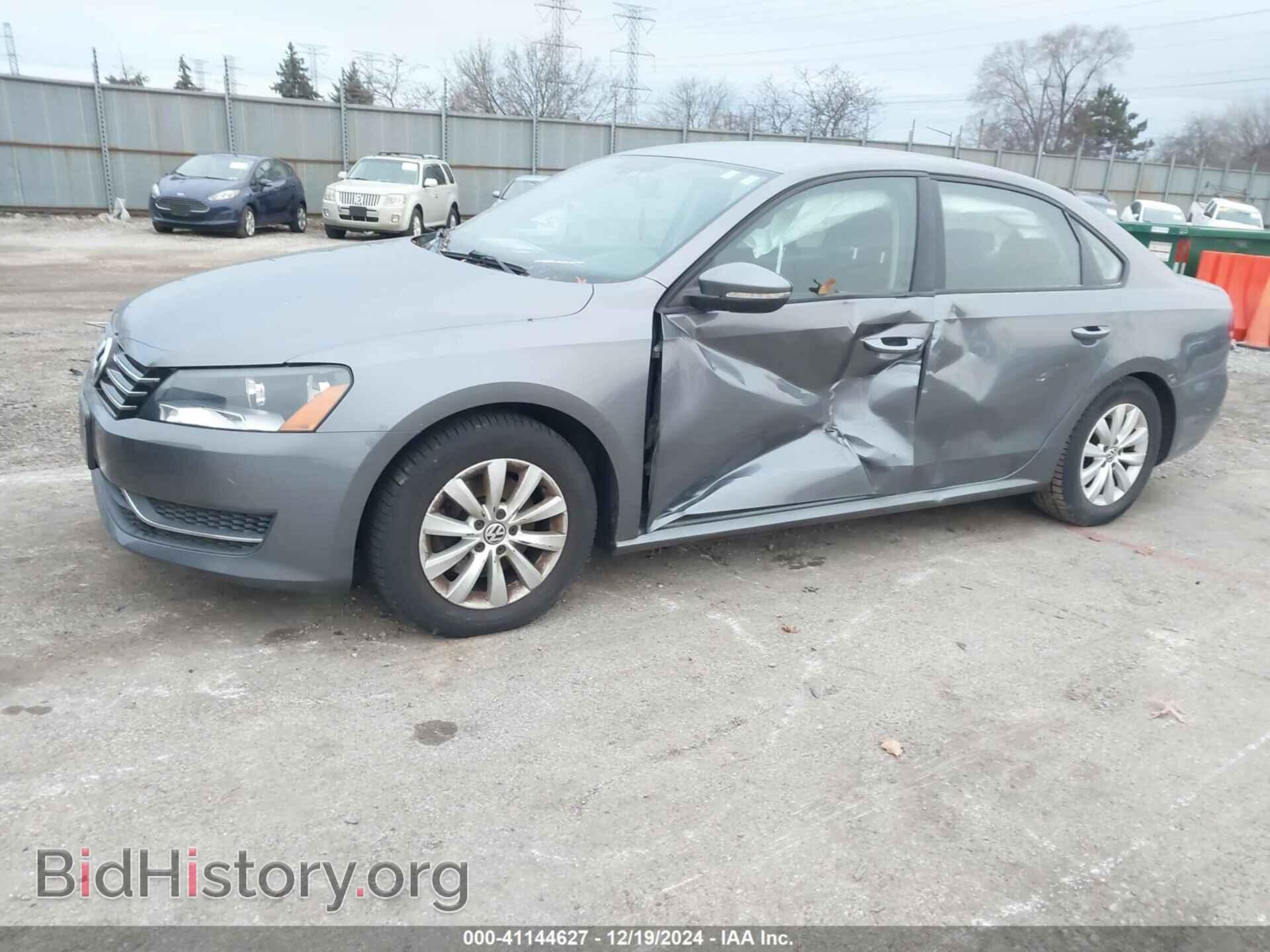 2012 VOLKSWAGEN PASSAT - VIN: 1VWAP7A3XCC034738 - Фото 2