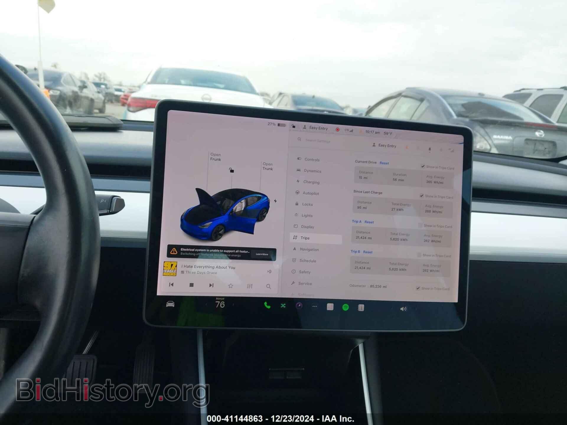 2018 TESLA MODEL 3 - VIN: 5YJ3E1EB5JF122175 - Фото 17