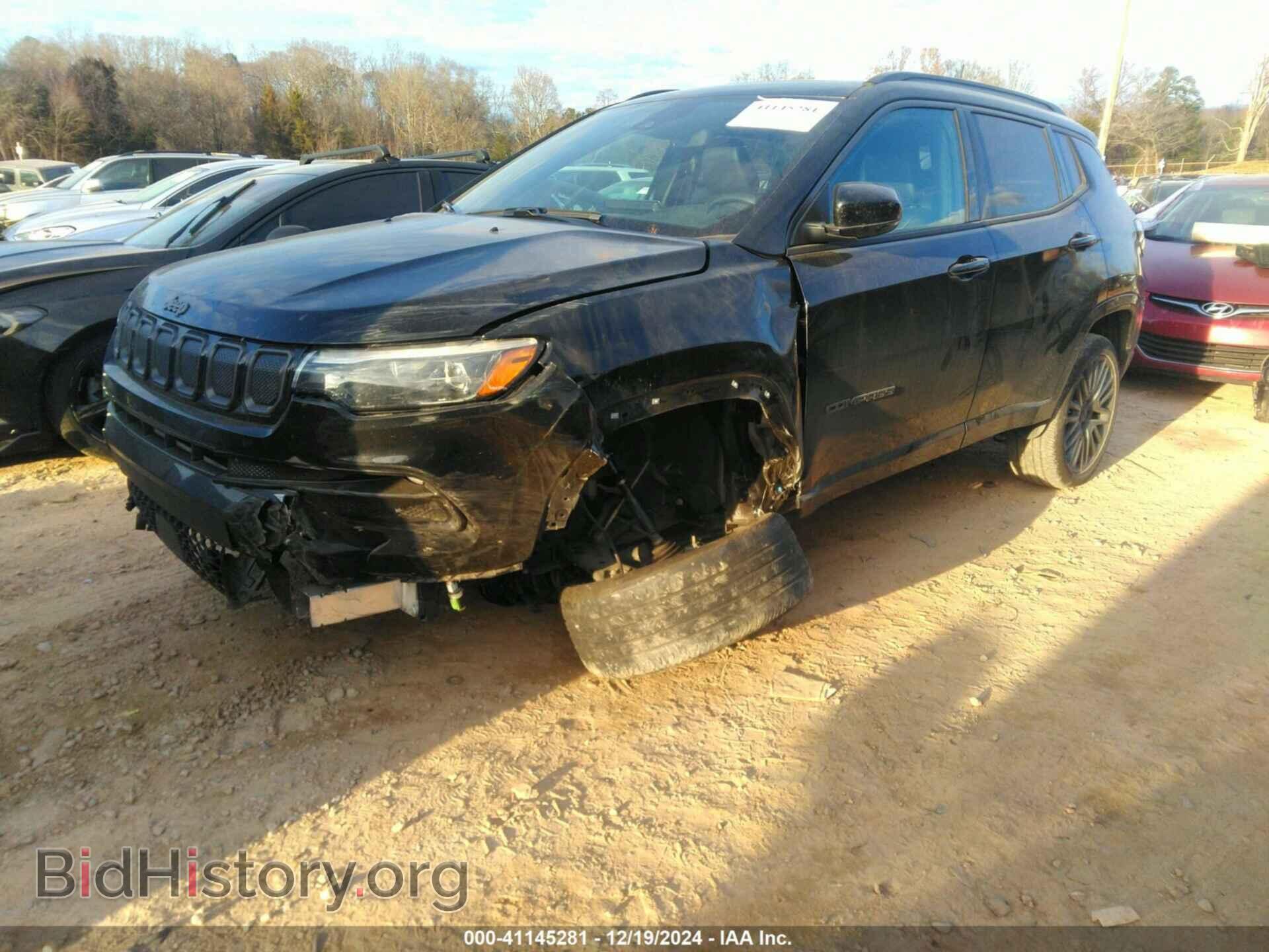 2022 JEEP COMPASS - VIN: 3C4NJDCB8NT121845 - Фото 2
