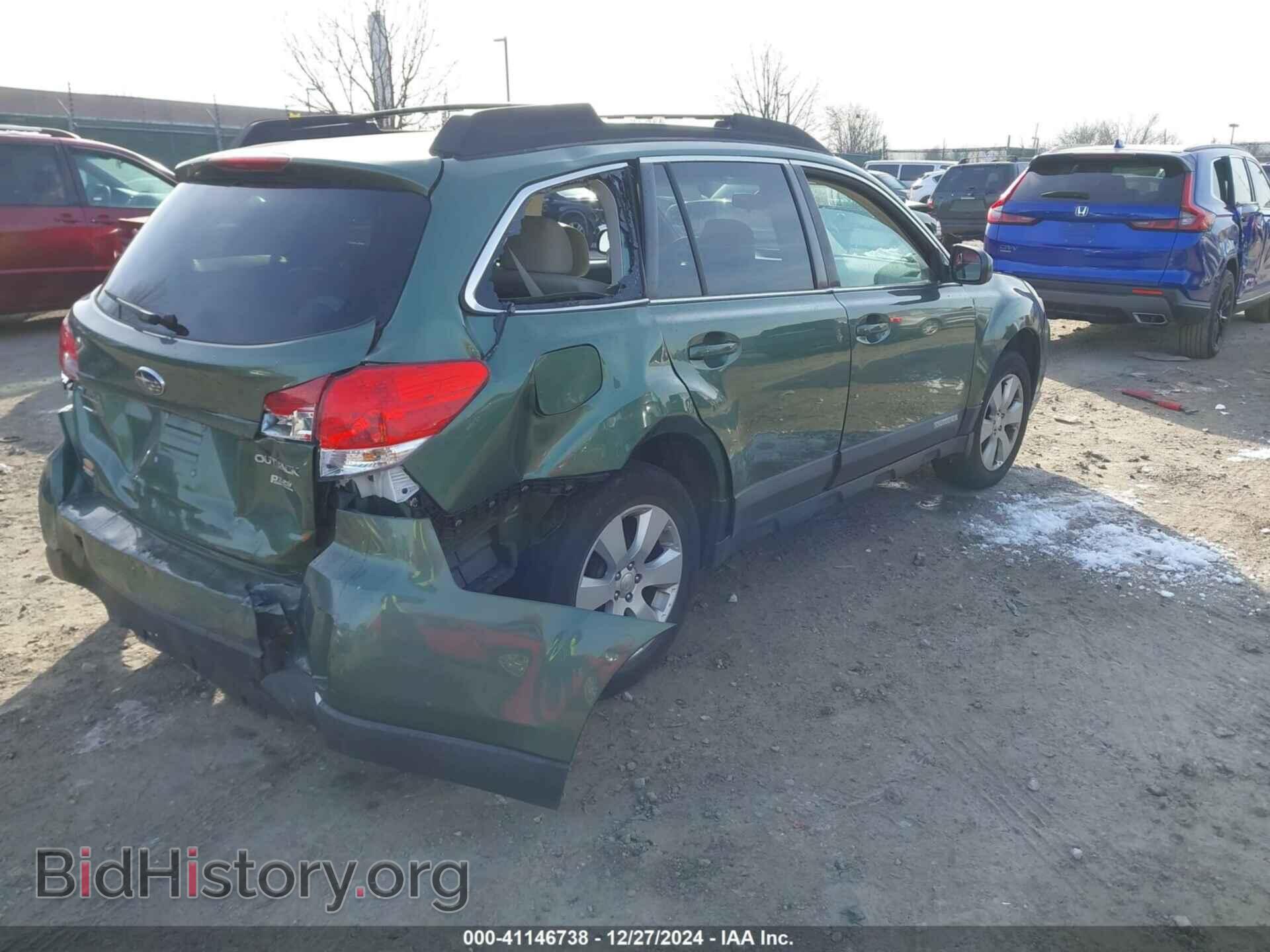 2011 SUBARU OUTBACK - VIN: 4S4BRBCC6B3422982 - Фото 4
