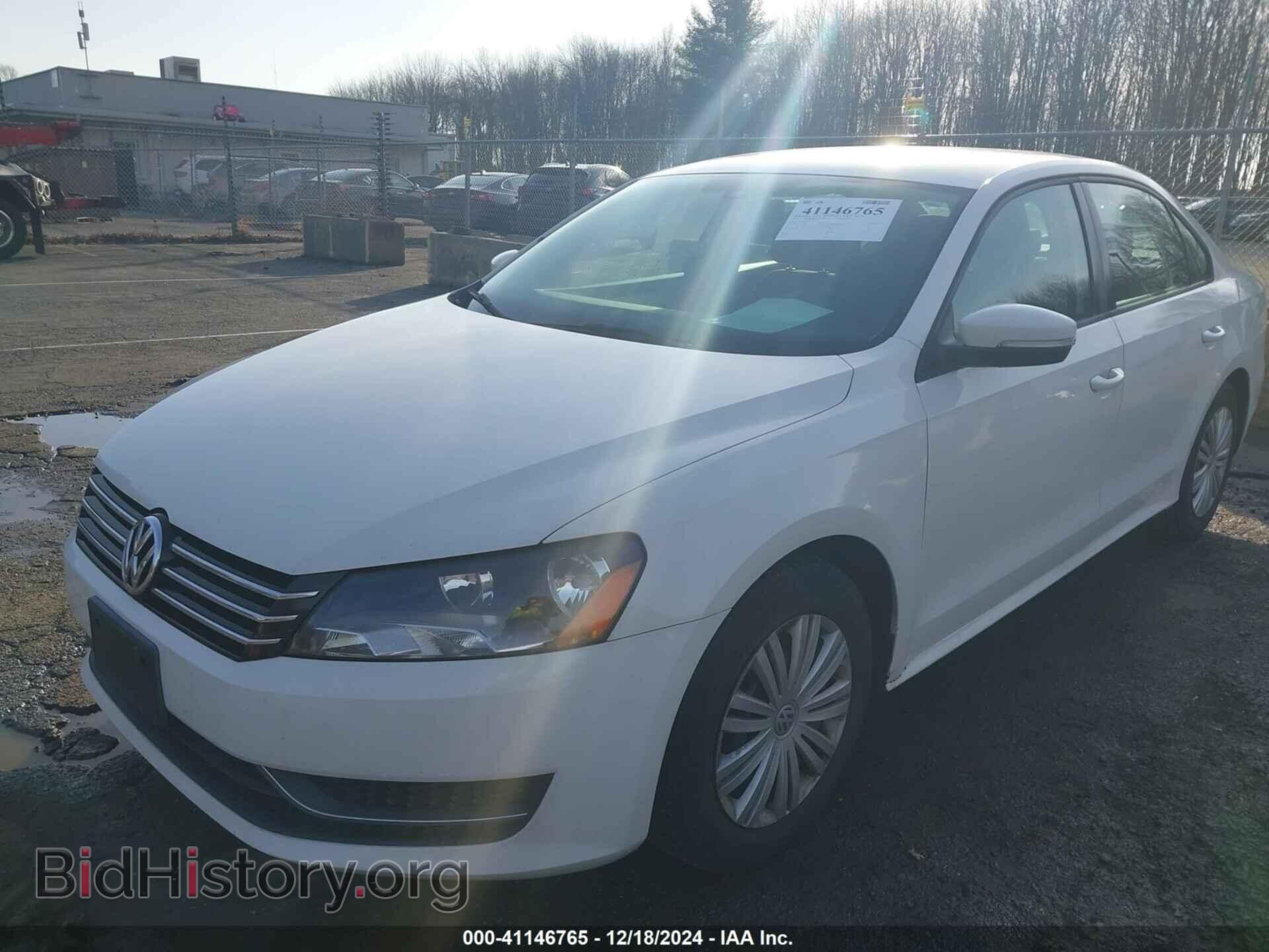 2014 VOLKSWAGEN PASSAT - VIN: 1VWAT7A39EC039900 - Фото 2