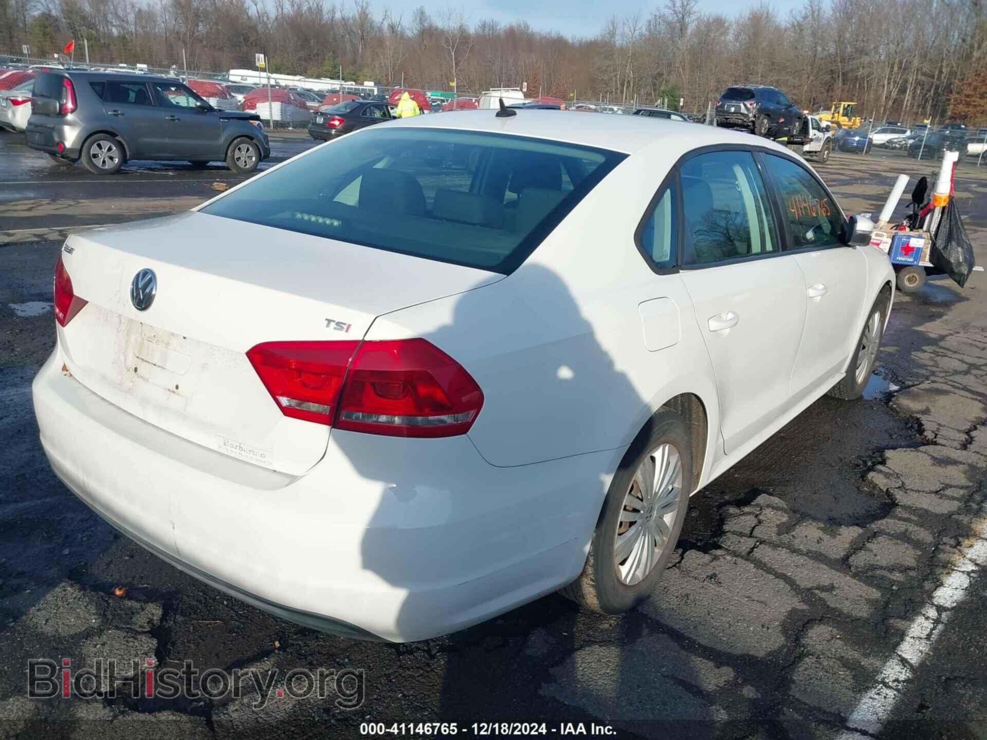 2014 VOLKSWAGEN PASSAT - VIN: 1VWAT7A39EC039900 - Фото 4