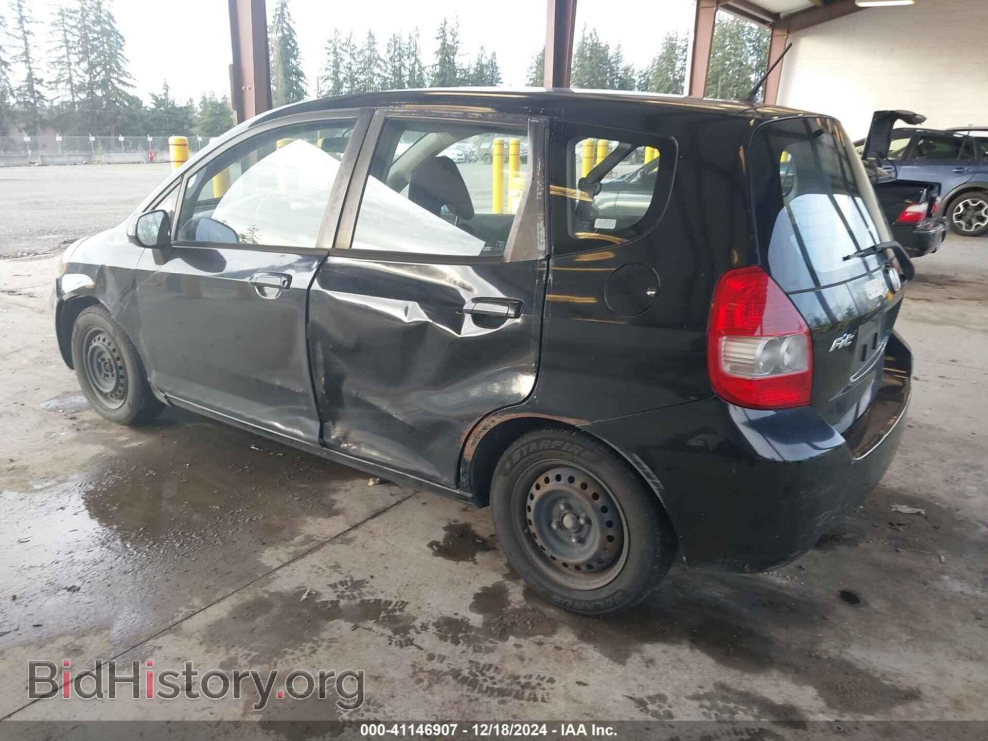 2007 HONDA FIT - VIN: JHMGD38437S038749 - Фото 3