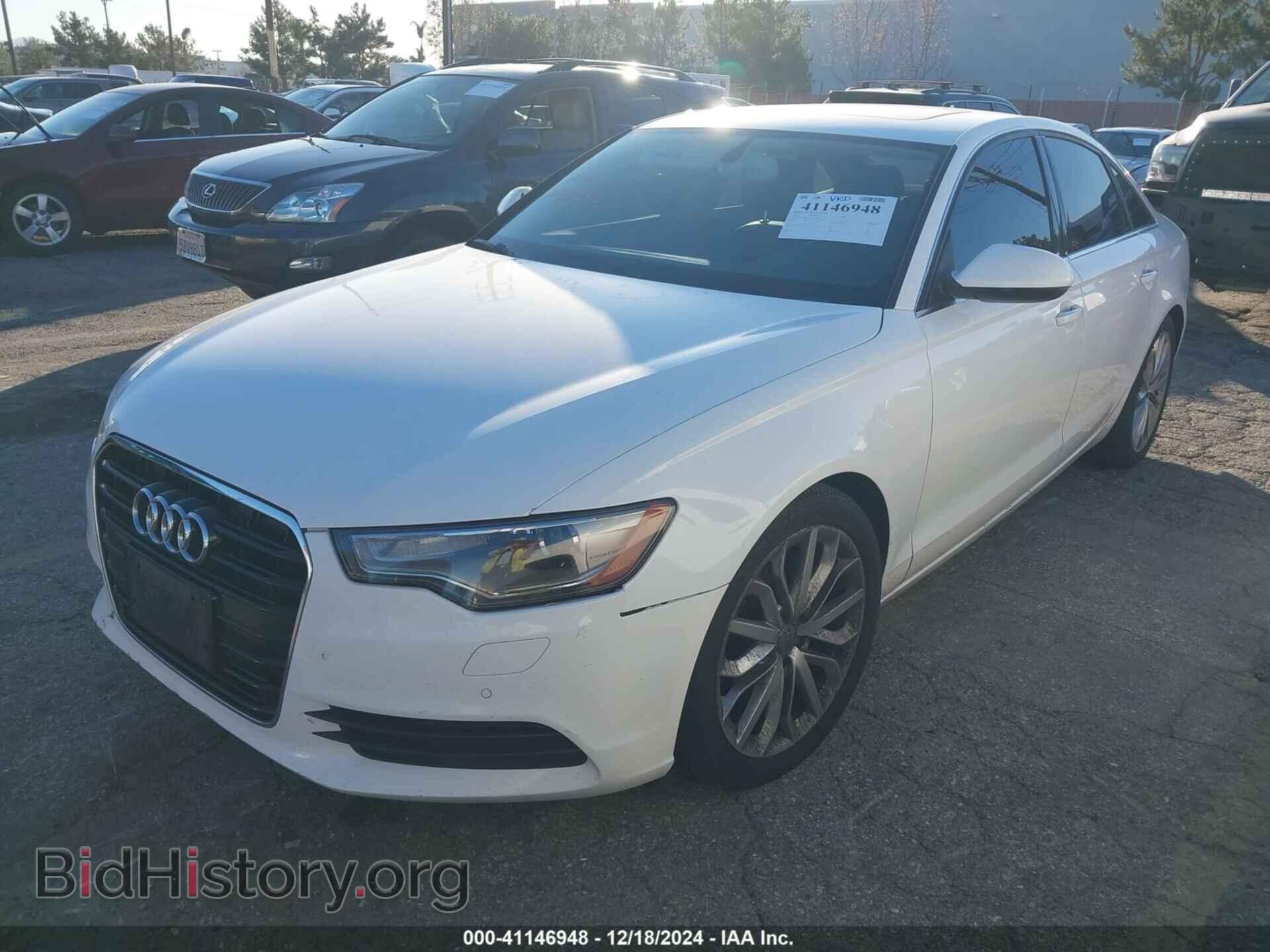 2013 AUDI A6 - VIN: WAUDFAFC3DN077183 - Photo 2