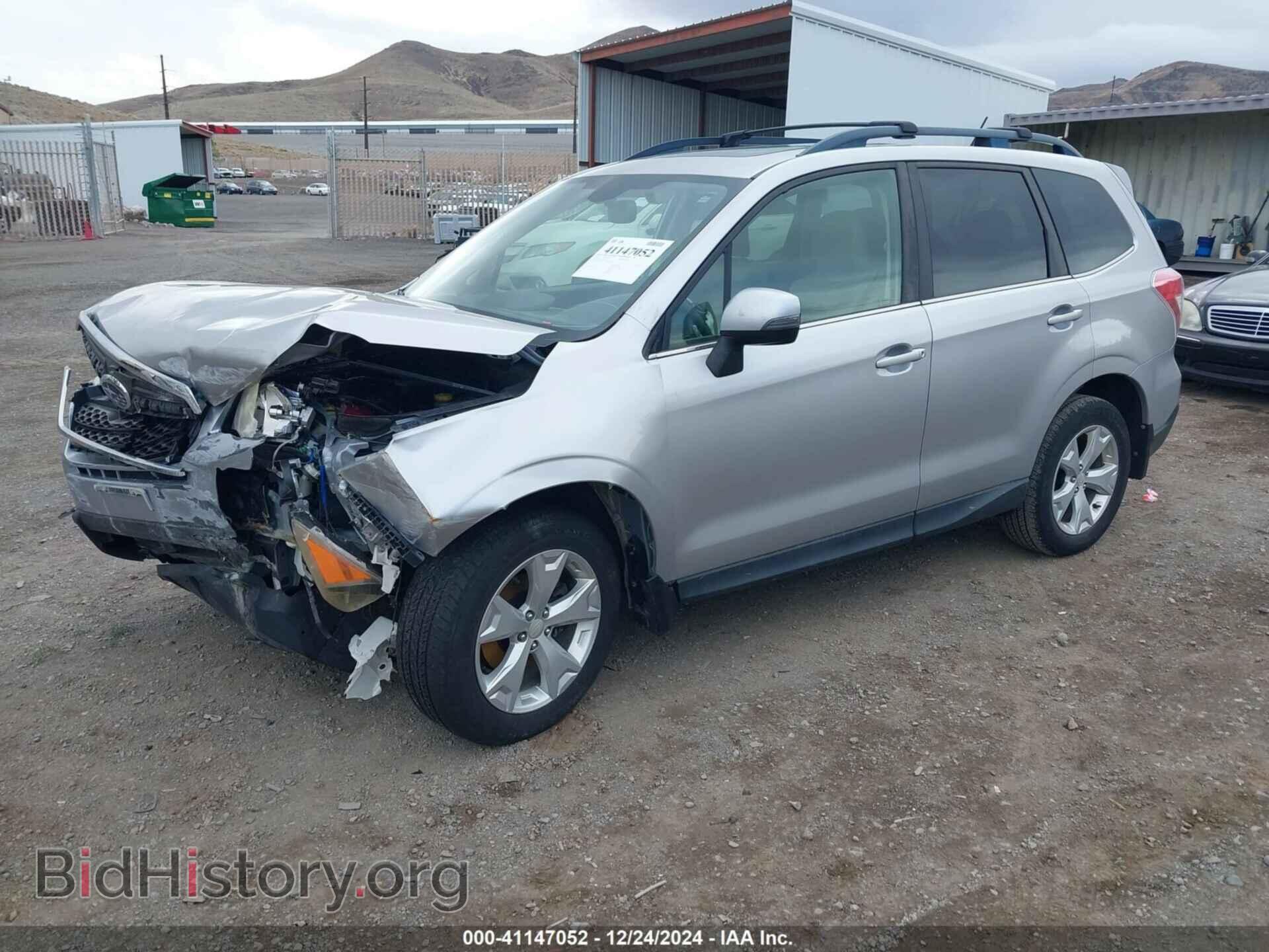 2014 SUBARU FORESTER - VIN: JF2SJAPC3EH550427 - Фото 2