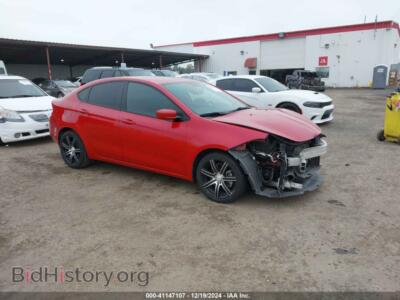 2014 Dodge DART SXT, red — VIN 1C3CDFBB7ED685346, IAAI