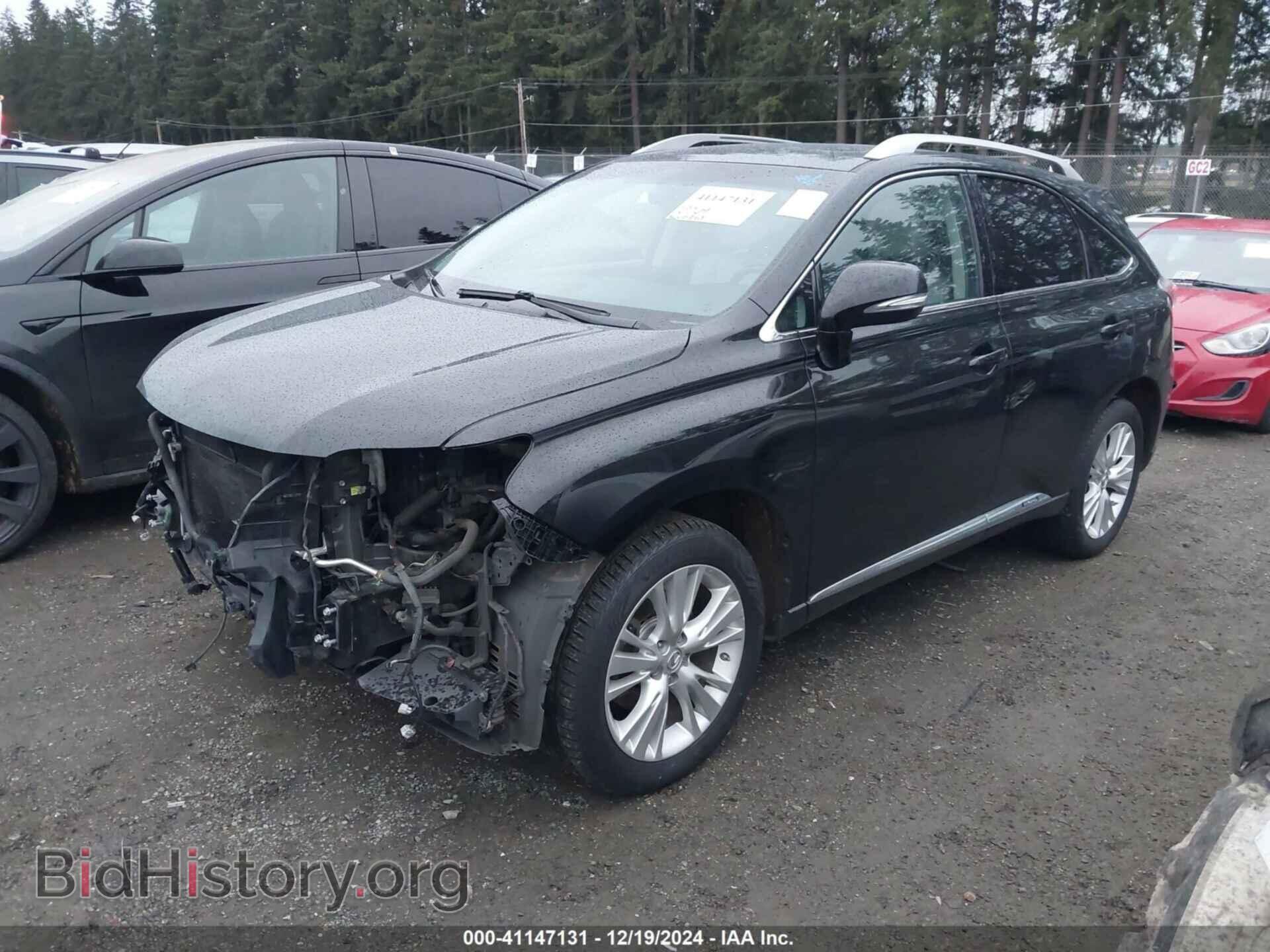 2012 LEXUS RX 450H - VIN: JTJBC1BA2C2425561 - Фото 2