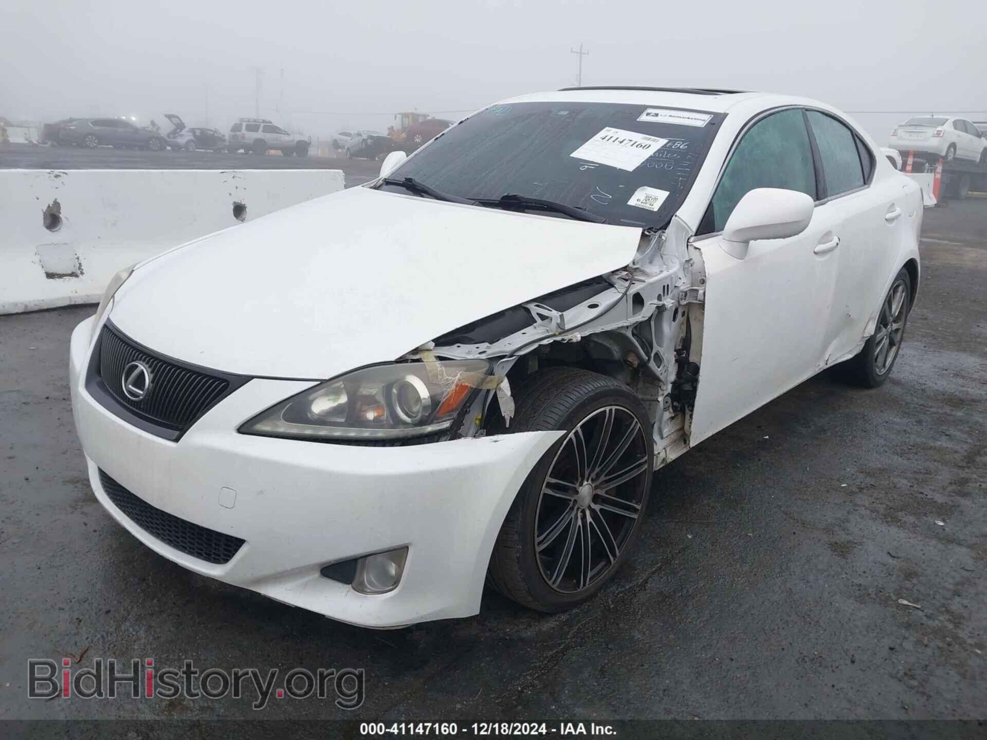 2008 LEXUS IS 350 - VIN: JTHBE262085018011 - Фото 2
