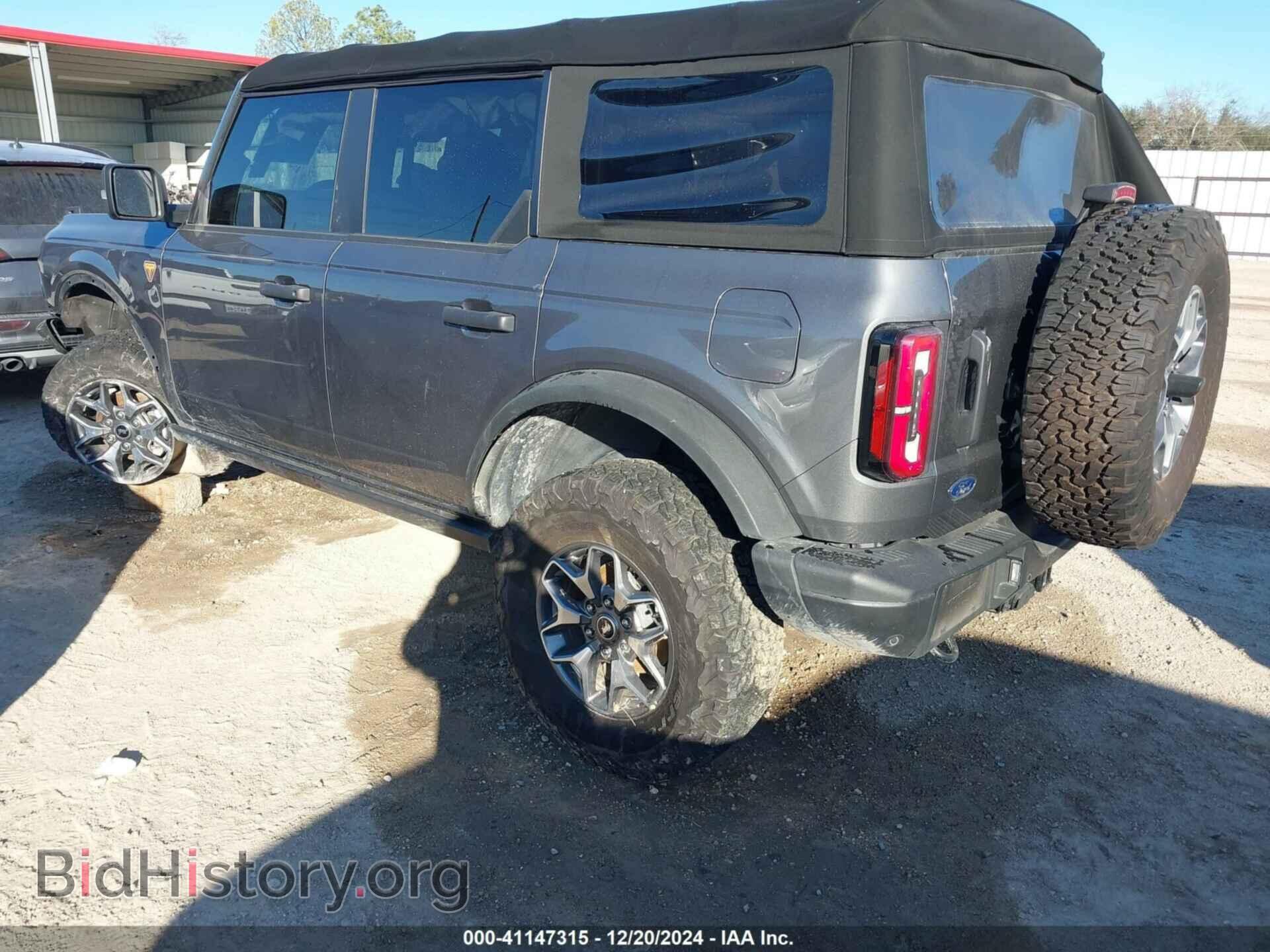 2021 FORD BRONCO - VIN: 1FMEE5DP0MLA69606 - Фото 3