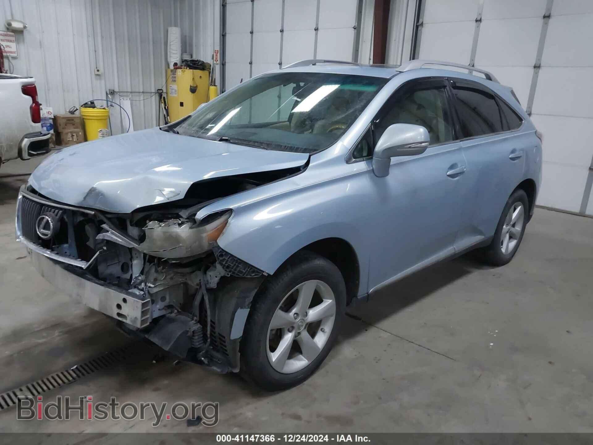 2010 LEXUS RX 350 - VIN: 2T2BK1BA4AC018406 - Фото 2