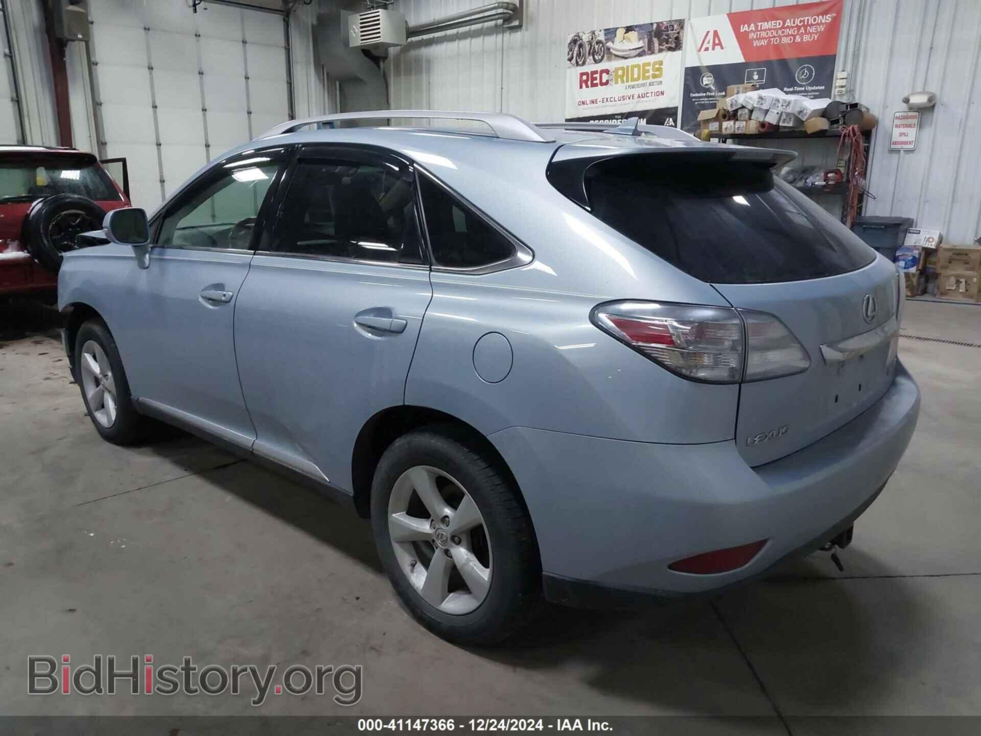 2010 LEXUS RX 350 - VIN: 2T2BK1BA4AC018406 - Фото 3