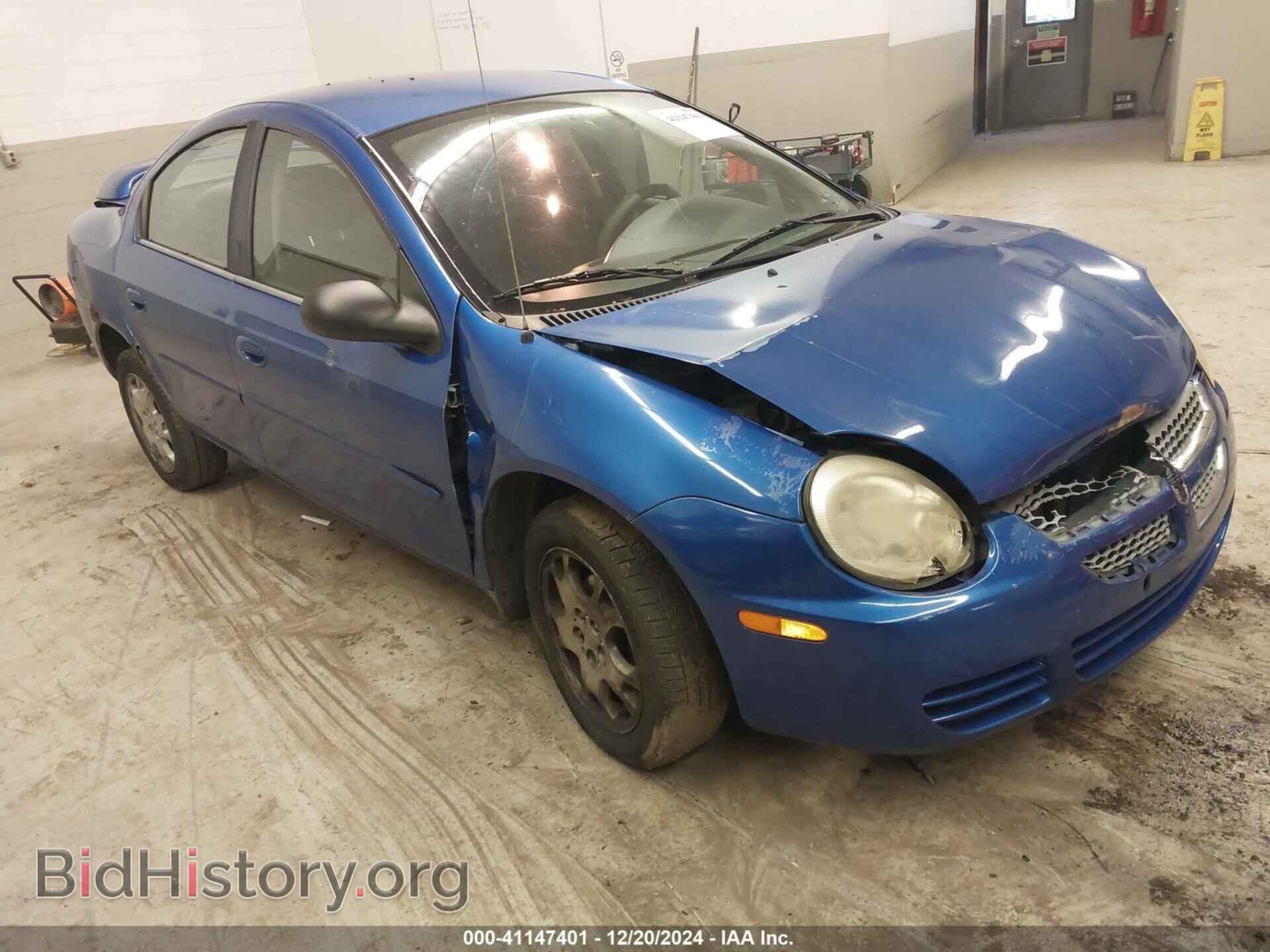 Photo 1B3ES56C05D287453 - DODGE NEON 2005