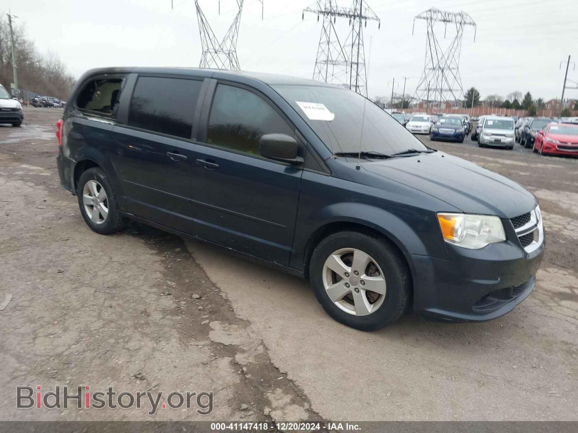 Photo 2C4RDGBG5DR672176 - DODGE GRAND CARAVAN 2013