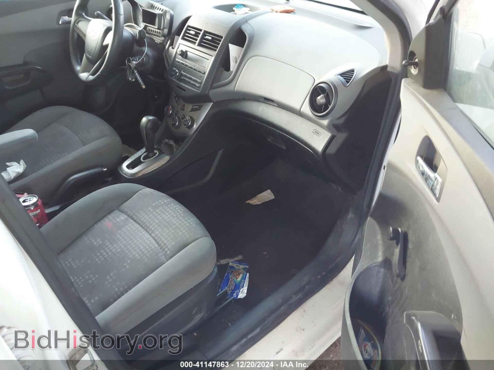 2012 CHEVROLET SONIC - VIN: 1G1JA6SH1C4162779 - Фото 5