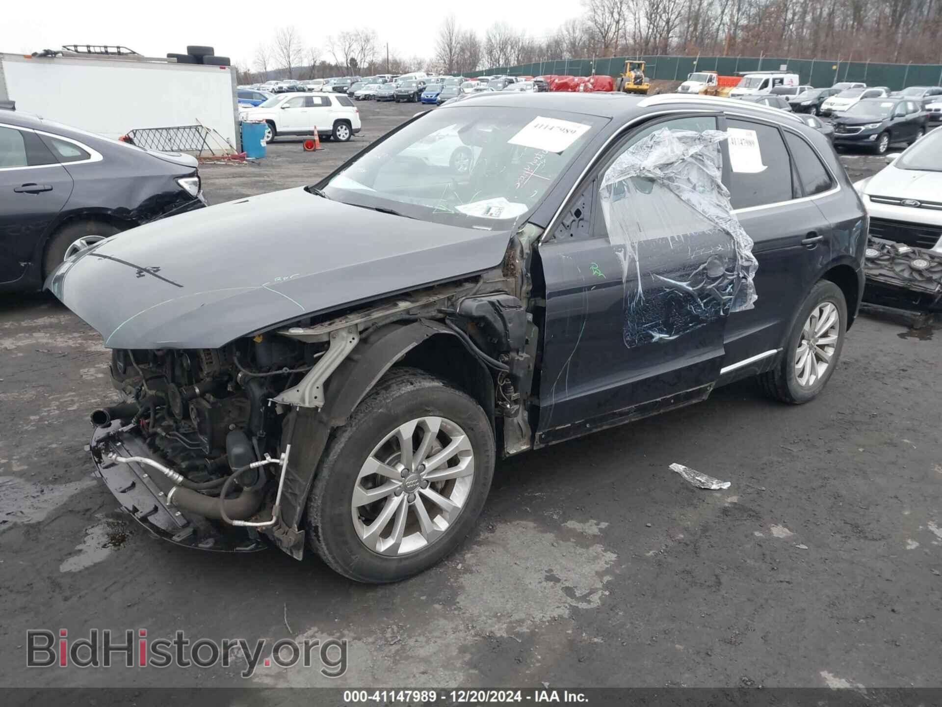 2014 AUDI Q5 - VIN: WA1CFAFP9EA073157 - Фото 2