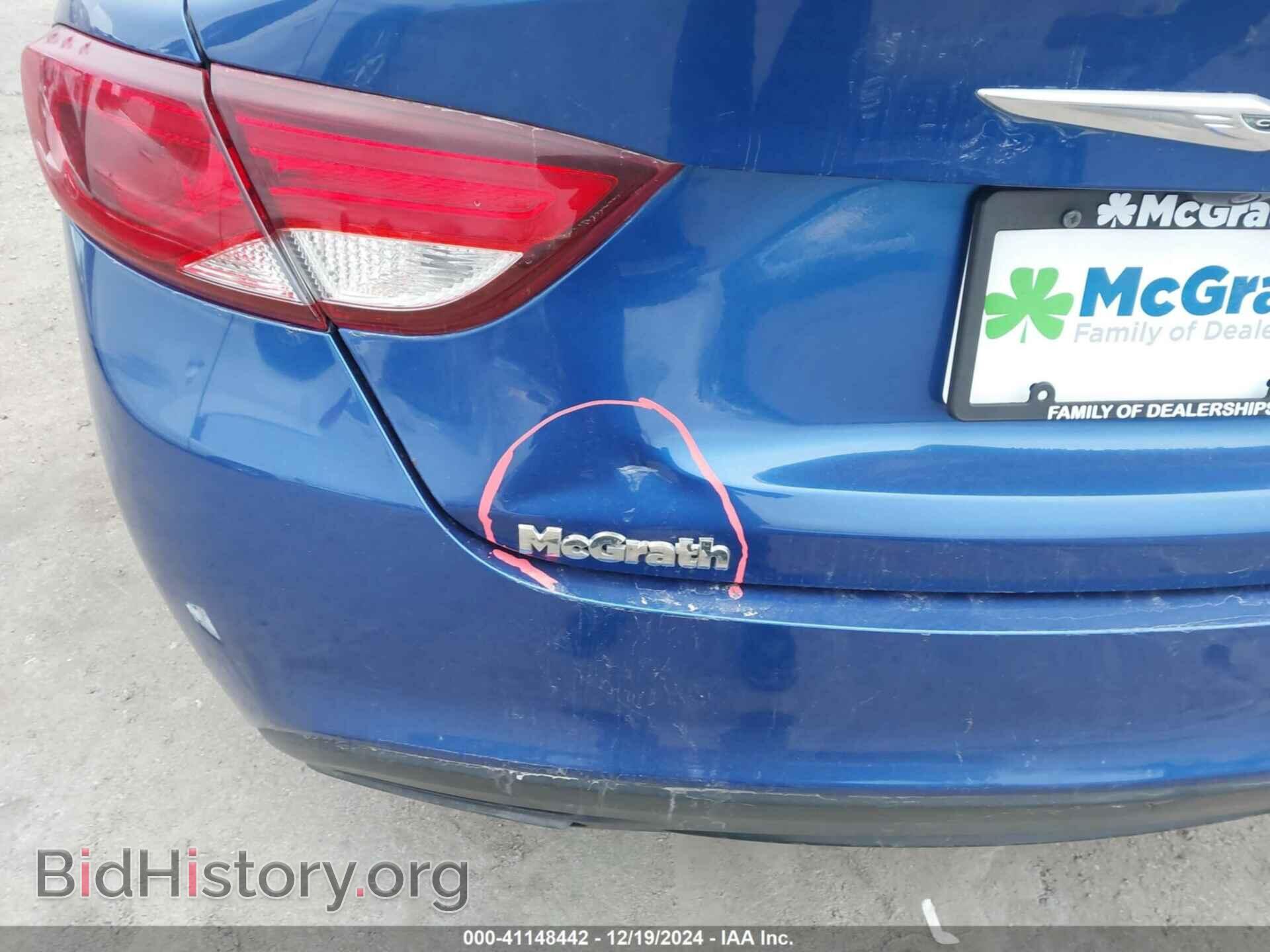 2016 CHRYSLER 200 - VIN: 1C3CCCBB7GN156140 - Фото 18