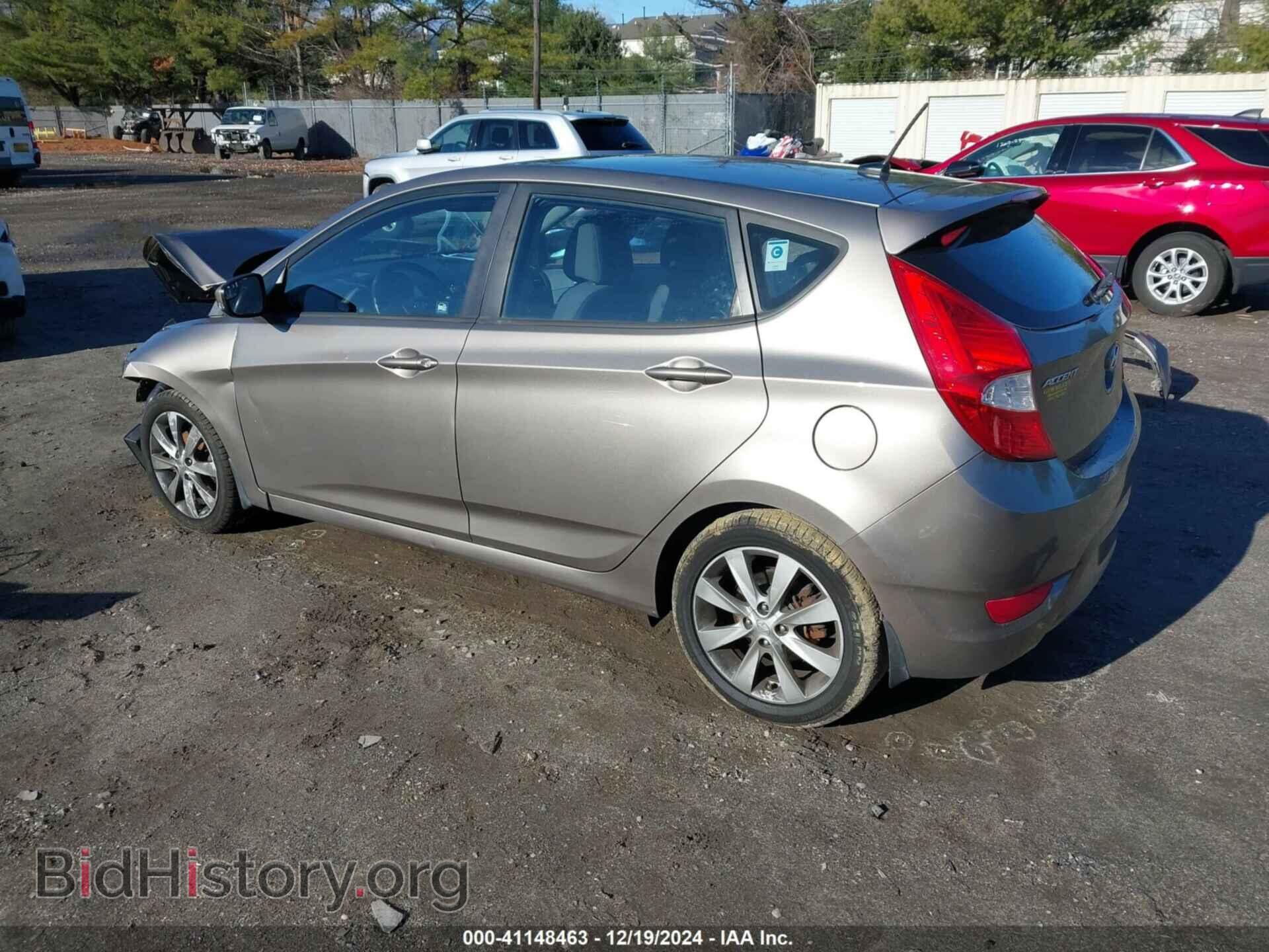 2014 HYUNDAI ACCENT - VIN: KMHCU5AE3EU183964 - Фото 3
