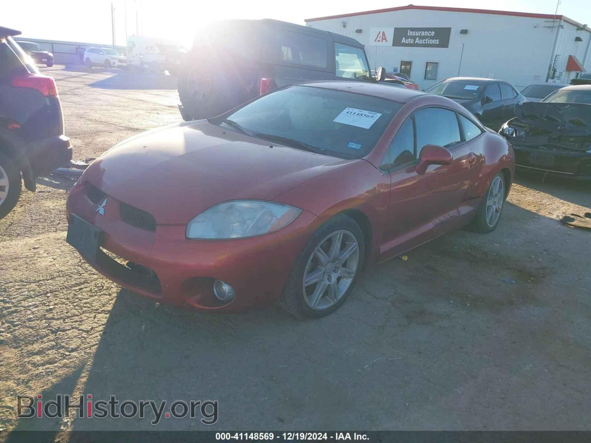 2008 MITSUBISHI ECLIPSE - VIN: 4A3AK34T78E032895 - Фото 2