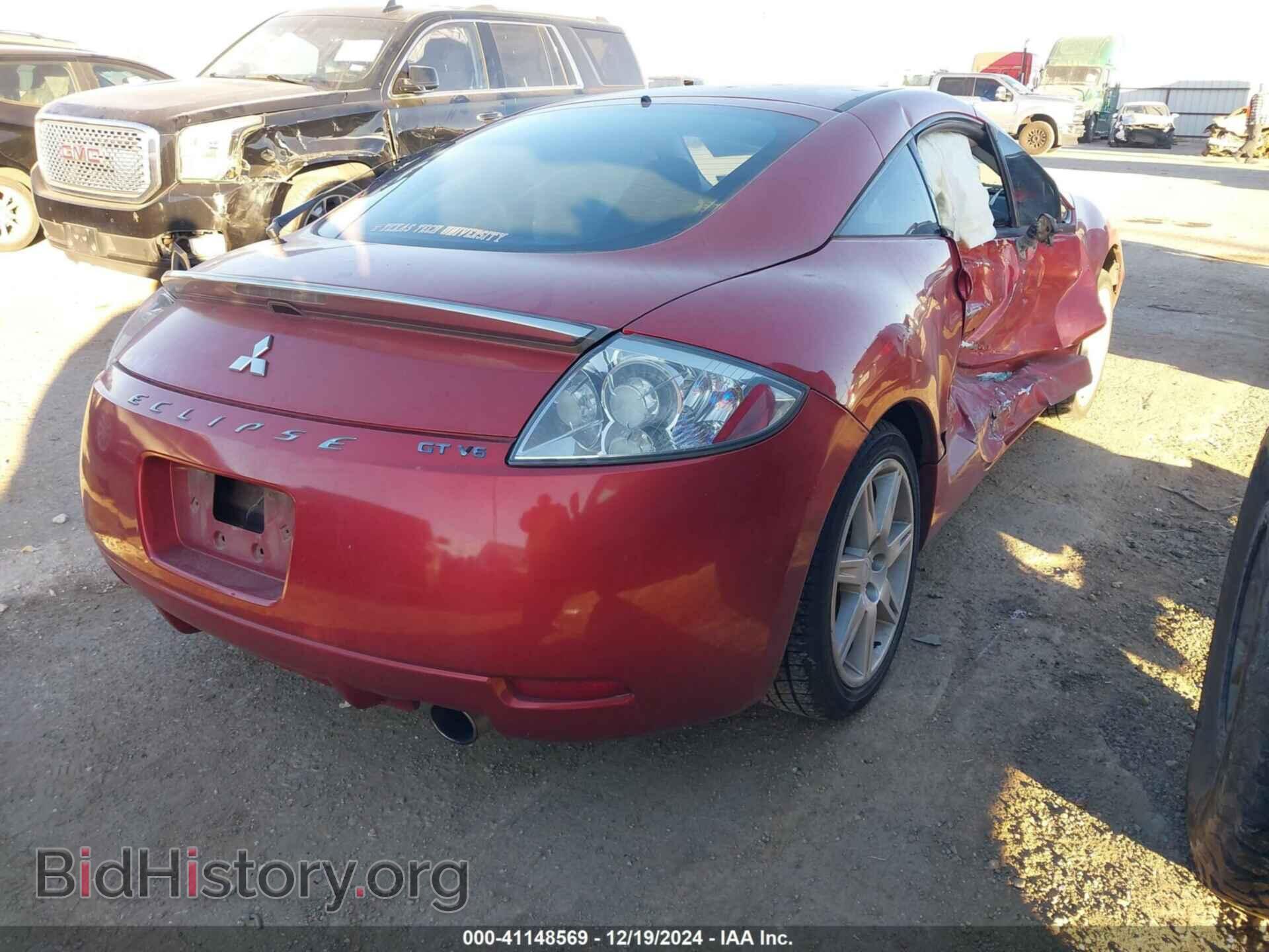 2008 MITSUBISHI ECLIPSE - VIN: 4A3AK34T78E032895 - Фото 4
