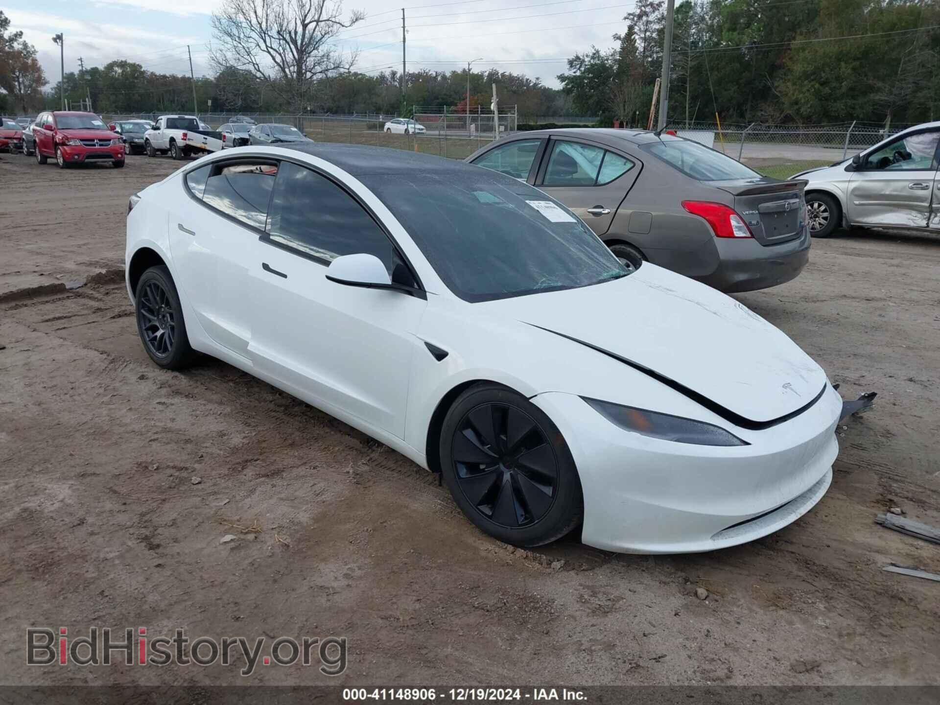 Photo 5YJ3E1EA1RF869176 - TESLA MODEL 3 2024