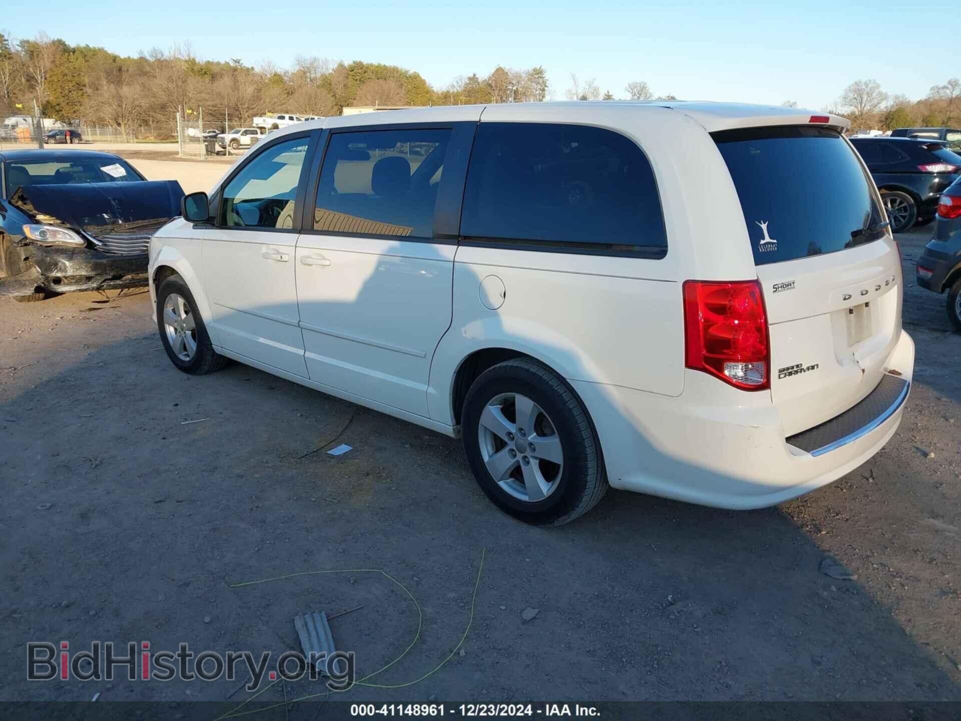 2013 DODGE GRAND CARAVAN - VIN: 2C4RDGBG6DR570322 - Фото 3