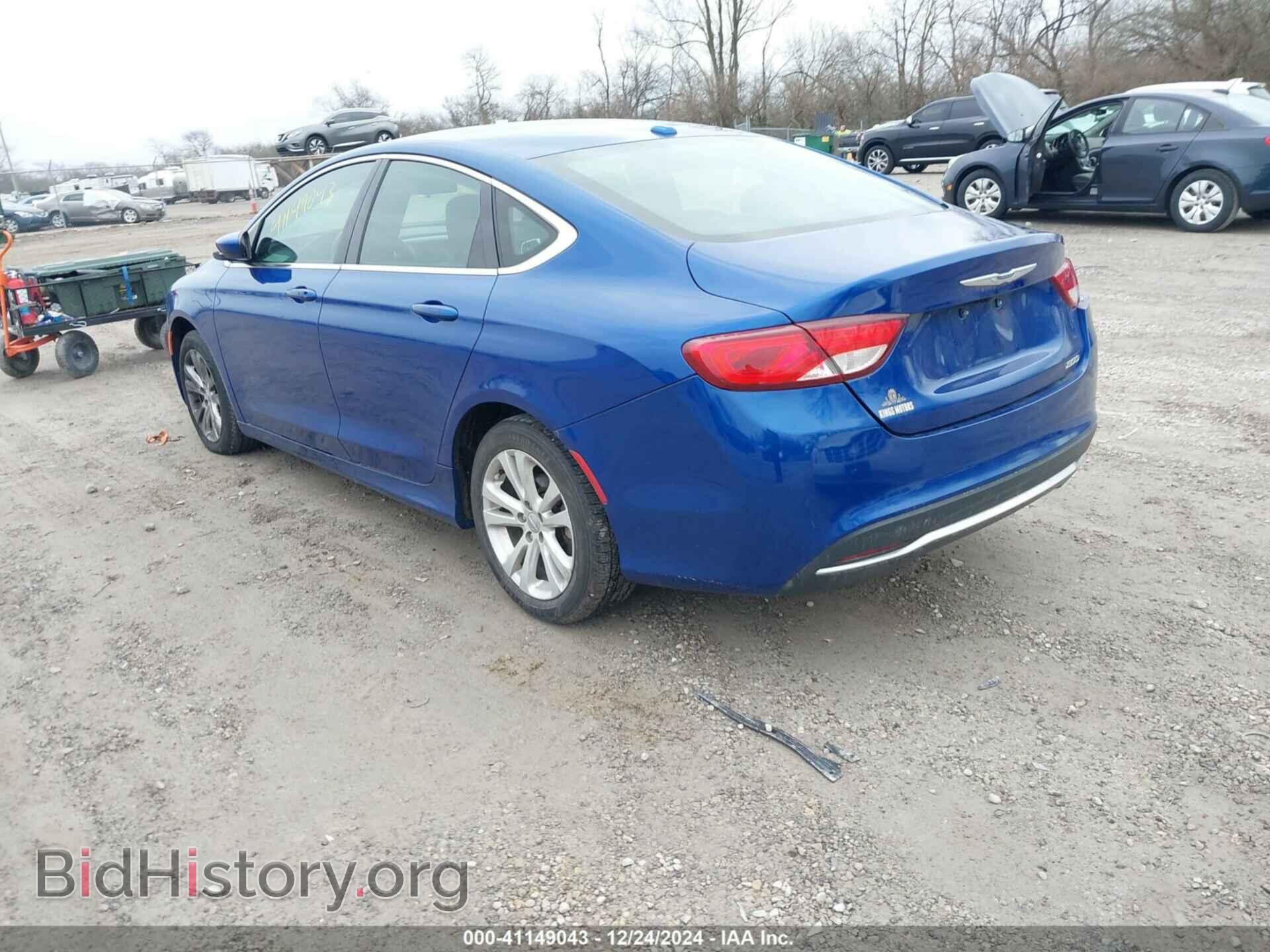2016 CHRYSLER 200 - VIN: 1C3CCCAB7GN130459 - Фото 3