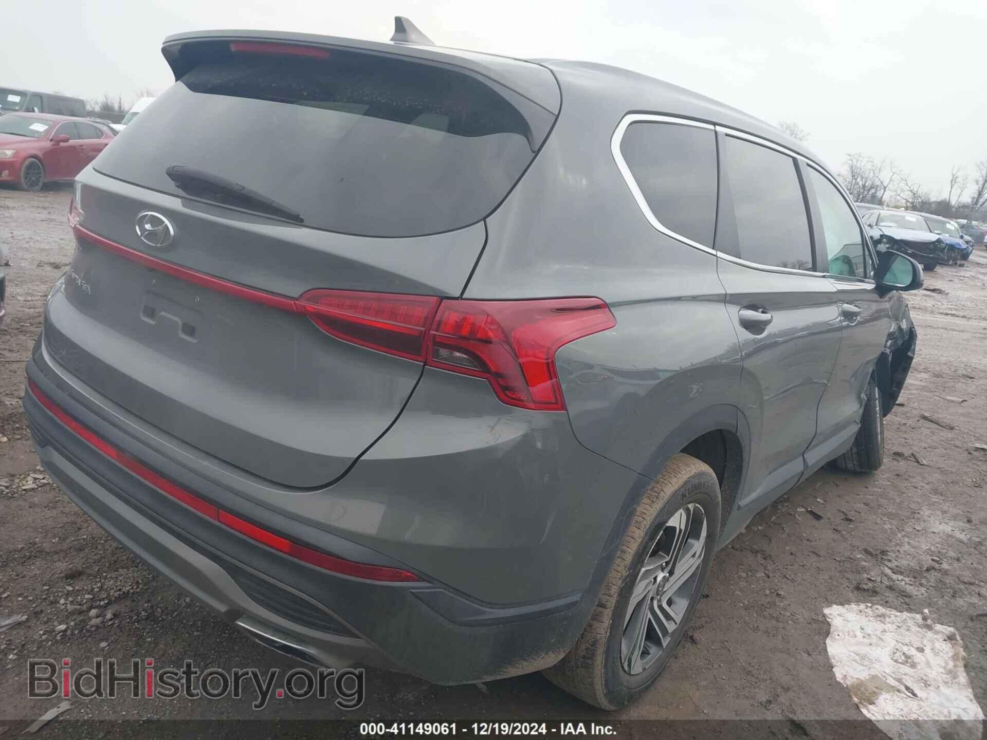 2021 HYUNDAI SANTA FE - VIN: 5NMS14AJ7MH326971 - Фото 4