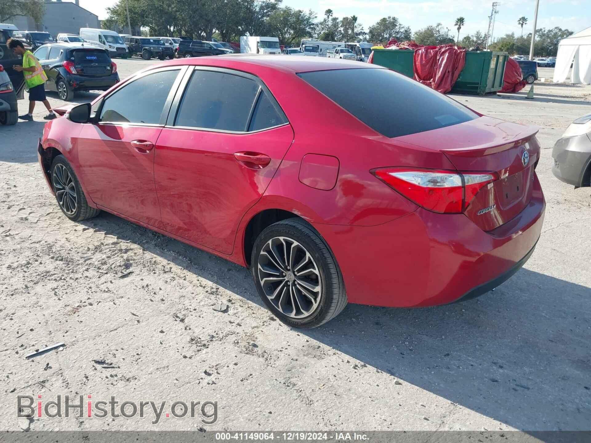2014 TOYOTA COROLLA - VIN: 2T1BURHE9EC056274 - Фото 3