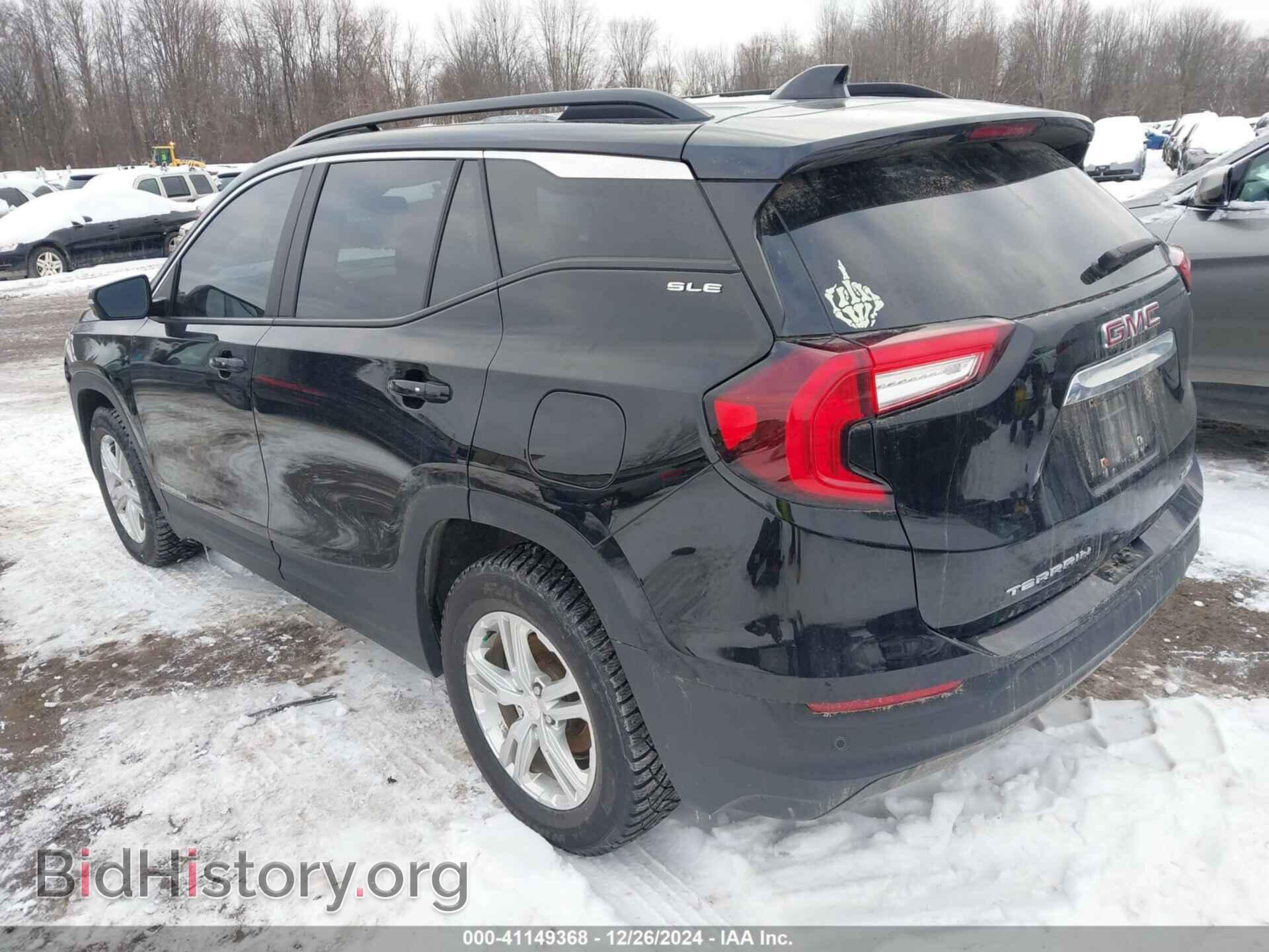 2022 GMC TERRAIN - VIN: 3GKALTEV6NL164742 - Фото 3