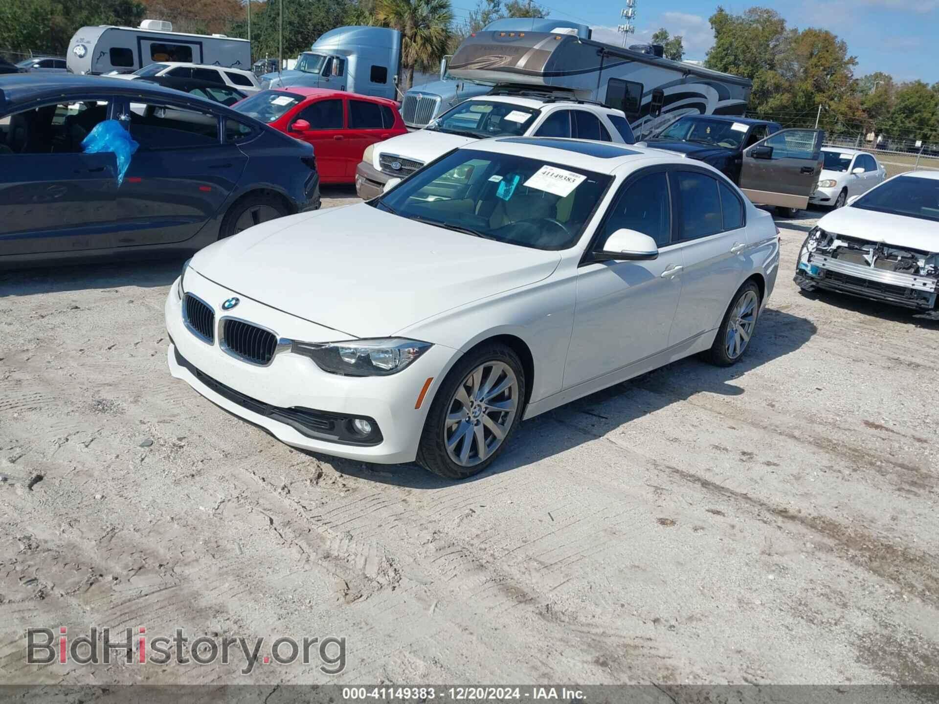 2016 BMW 320I - VIN: WBA8E5G57GNT93573 - Фото 2