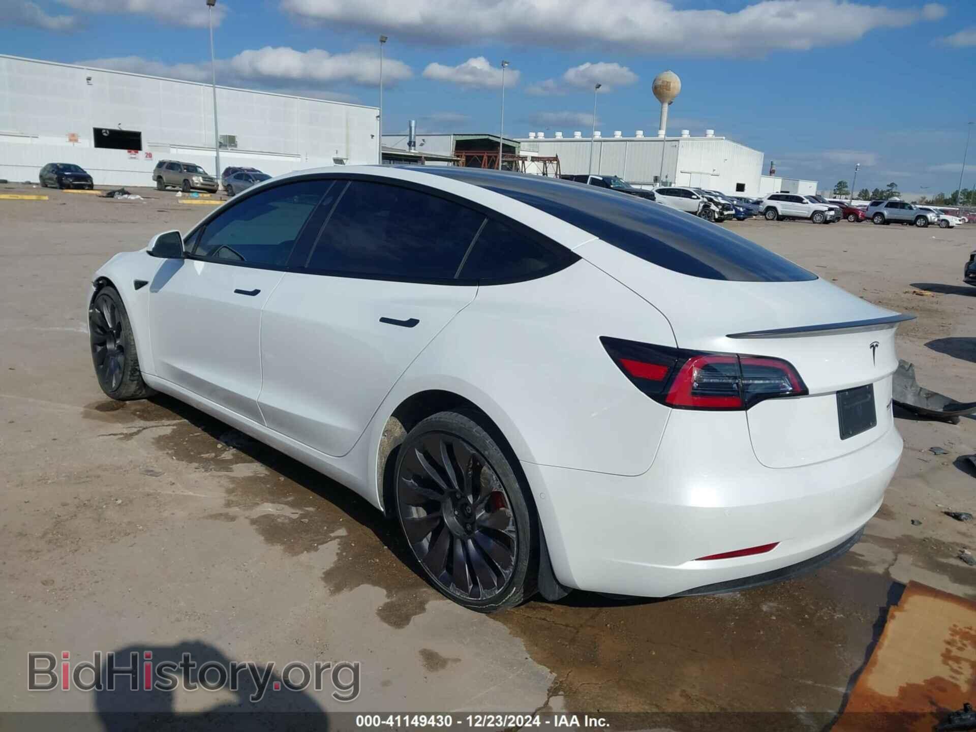 2021 TESLA MODEL 3 - VIN: 5YJ3E1EC4MF054741 - Фото 3