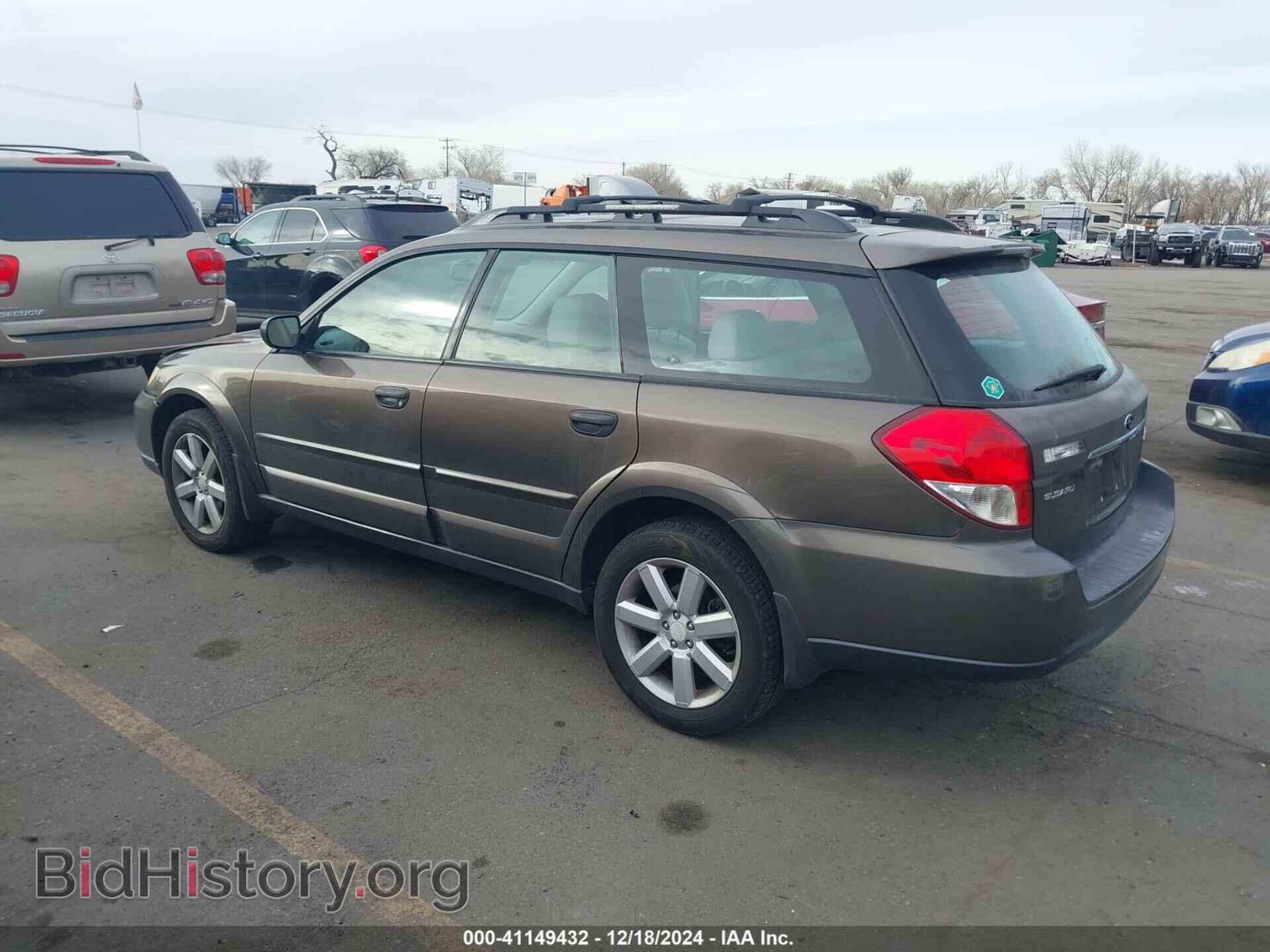 2009 SUBARU OUTBACK - VIN: 4S4BP61C596314734 - Фото 3