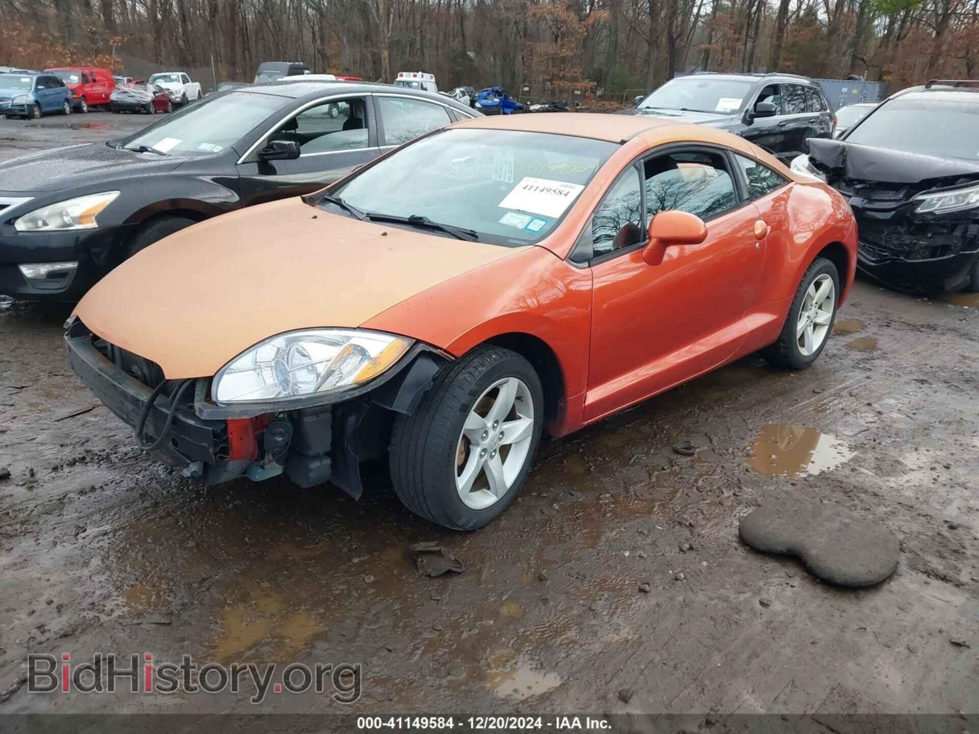 2006 MITSUBISHI ECLIPSE - VIN: 4A3AK24F76E023616 - Фото 2