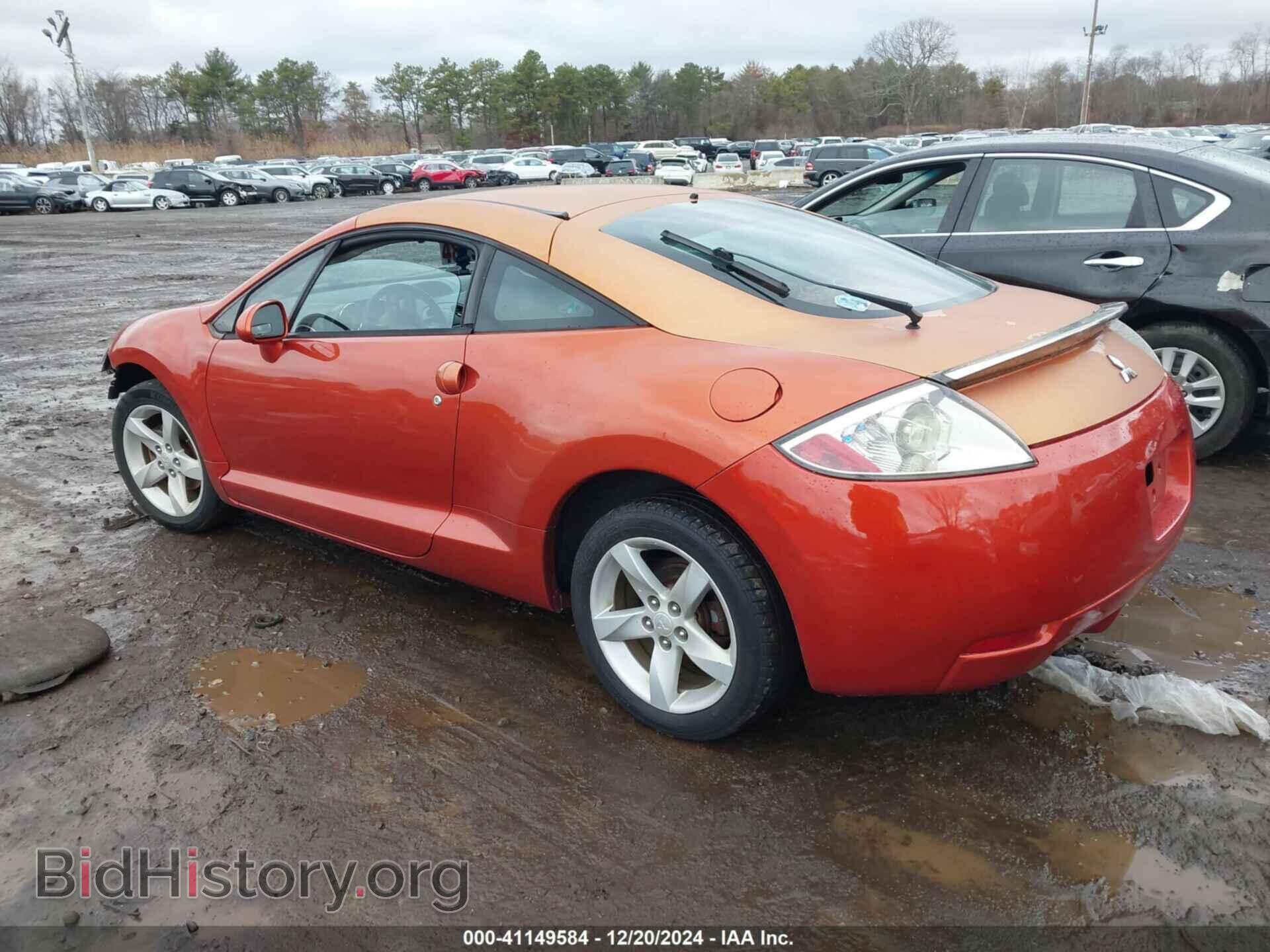 2006 MITSUBISHI ECLIPSE - VIN: 4A3AK24F76E023616 - Фото 3